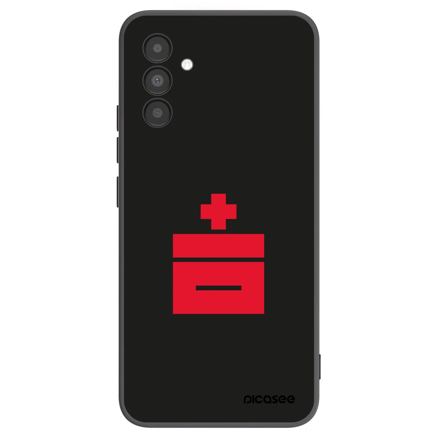 Picasee silikonový černý obal pro Samsung Galaxy A04s A047F - Le Plastenciaga