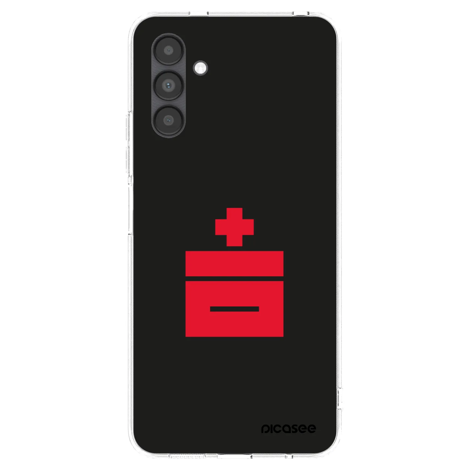 Picasee silikonový průhledný obal pro Samsung Galaxy A04s A047F - Le Plastenciaga