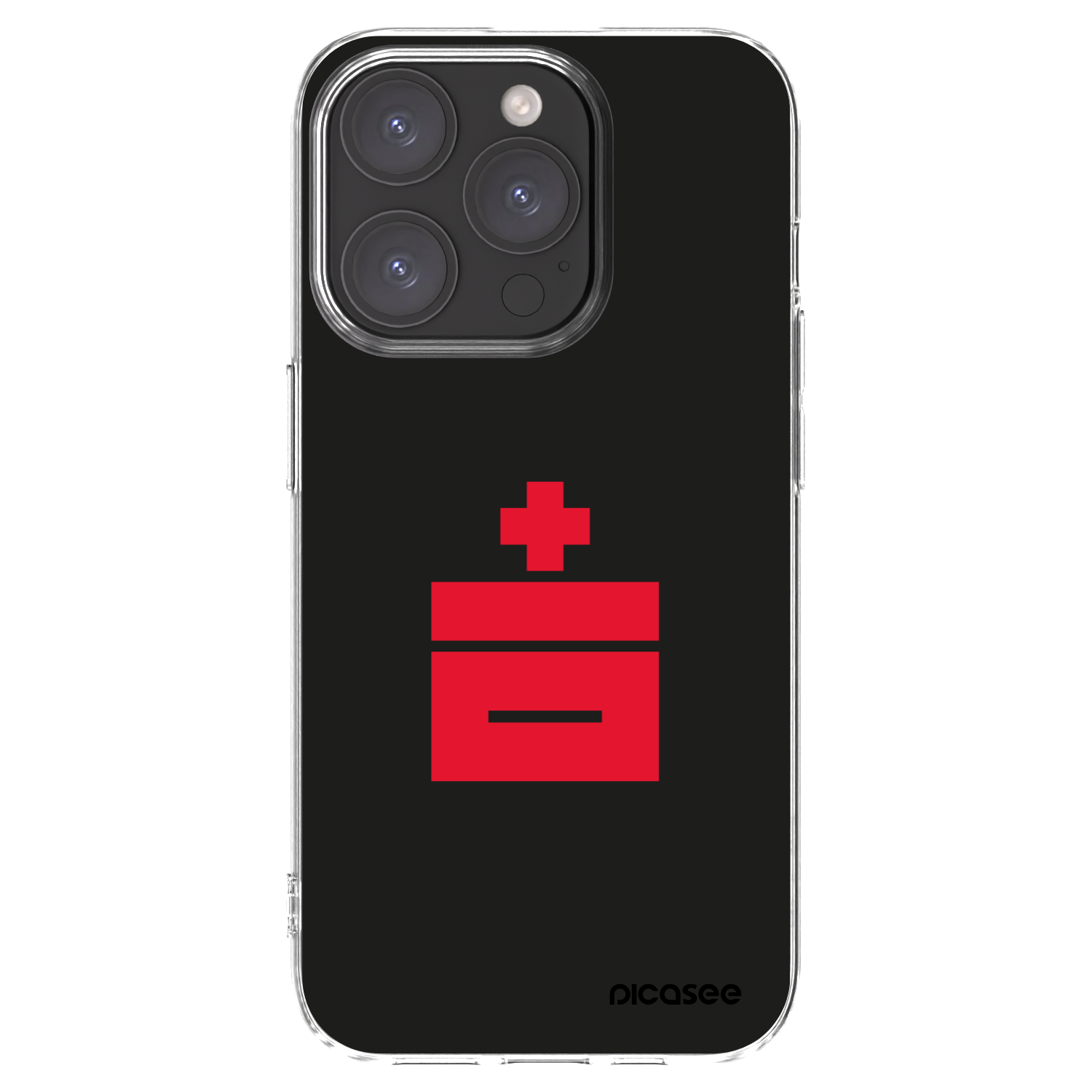 Picasee silikonový průhledný obal pro Apple iPhone 15 Pro - Le Plastenciaga