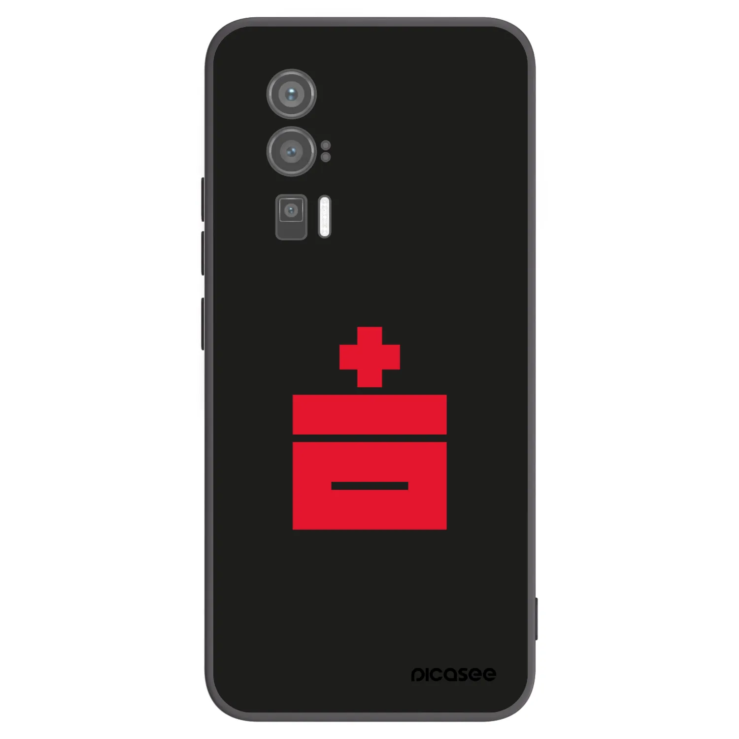 Picasee silikonový černý obal pro Xiaomi Poco F5 Pro 5G - Le Plastenciaga