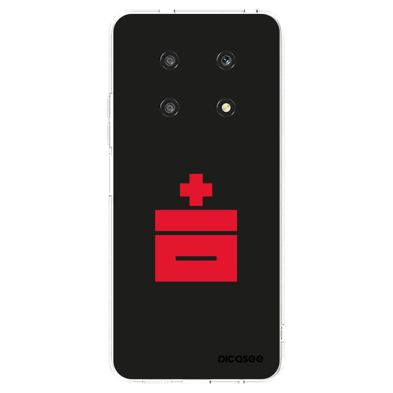 Picasee silikonový průhledný obal pro Honor Magic4 Lite 5G - Le Plastenciaga