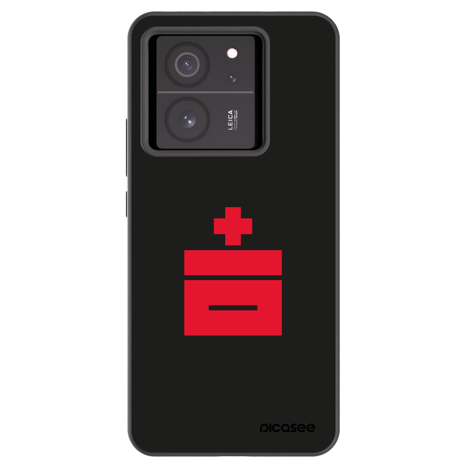 Picasee silikonový černý obal pro Xiaomi 13T - Le Plastenciaga