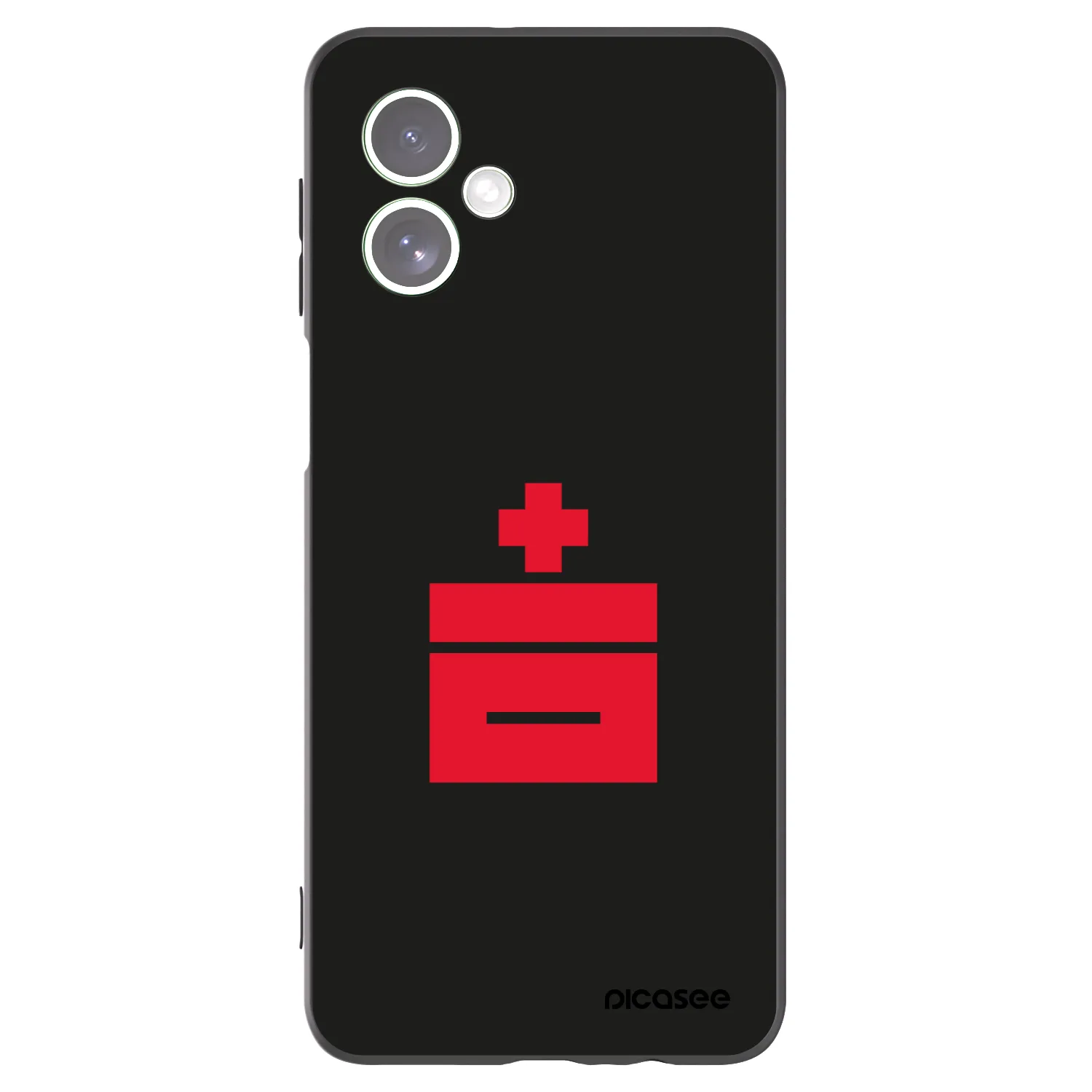 Picasee silikonový černý obal pro Motorola Moto G54 5G - Le Plastenciaga