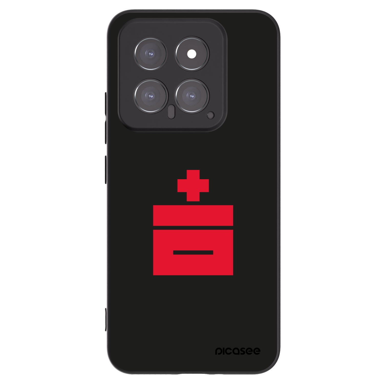 Picasee silikonový černý obal pro Xiaomi 14 - Le Plastenciaga