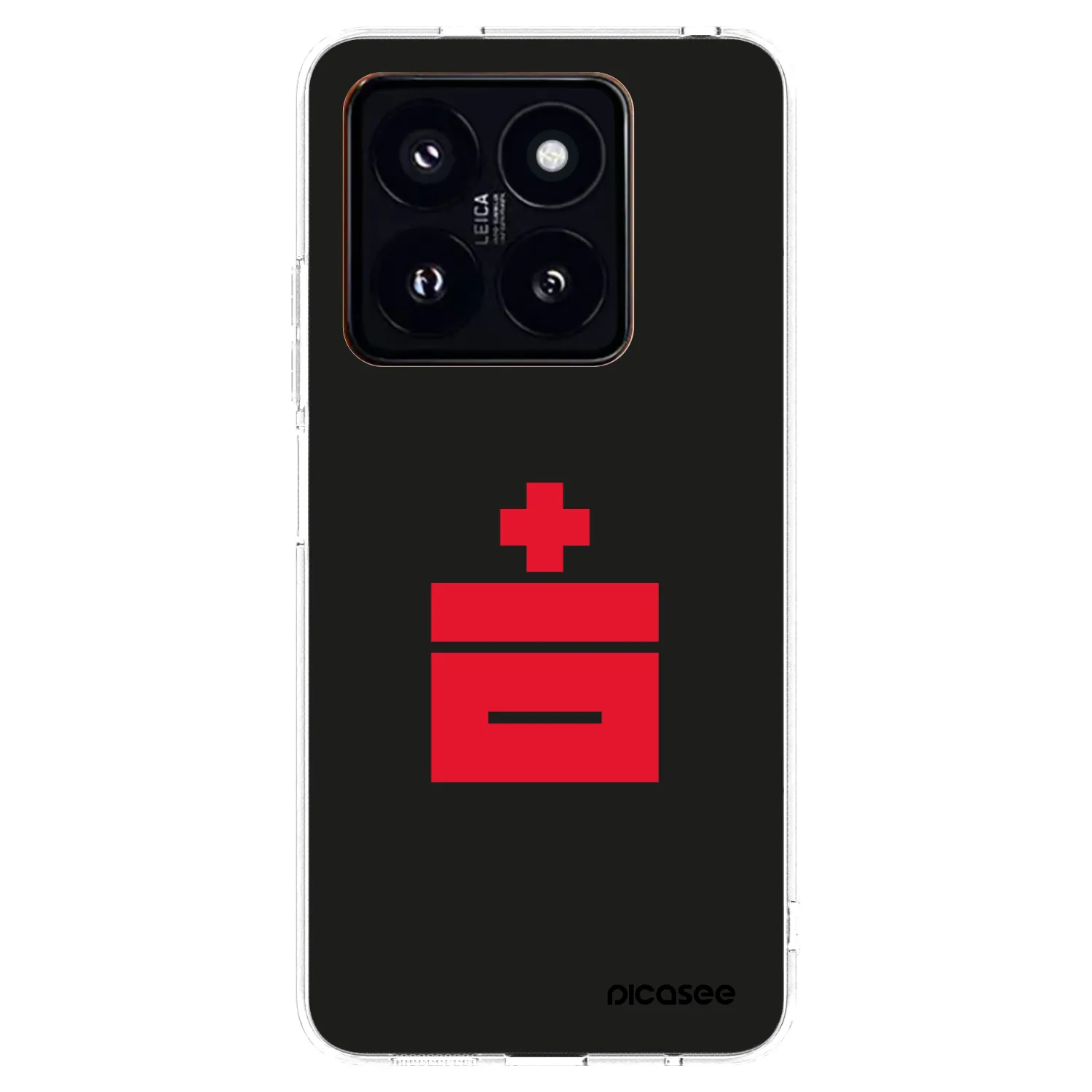 Picasee silikonový průhledný obal pro Xiaomi 14 Pro - Le Plastenciaga