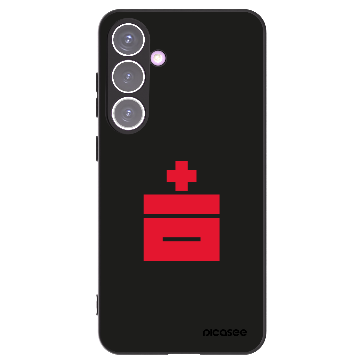 Picasee silikonový černý obal pro Samsung Galaxy S24+ S926B 5G - Le Plastenciaga