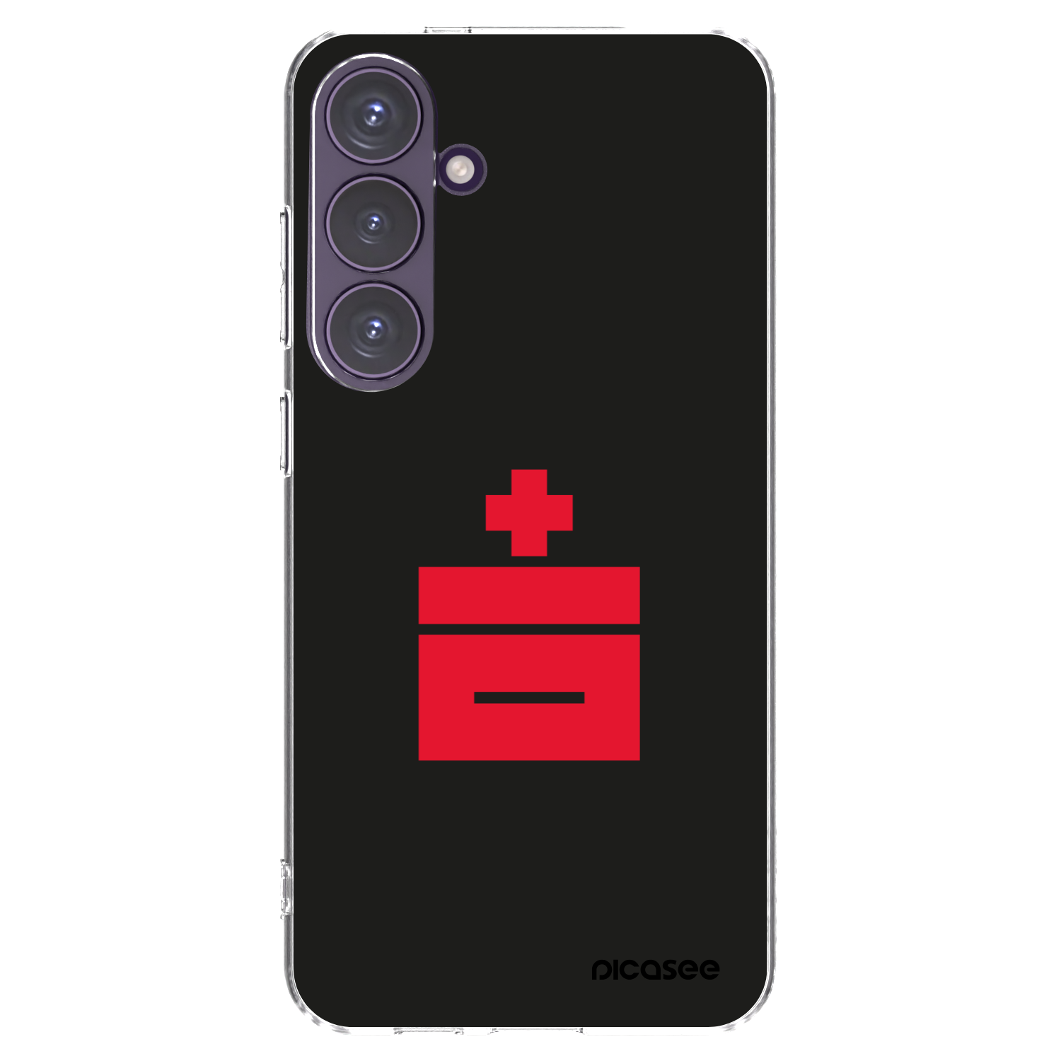Picasee silikonový průhledný obal pro Samsung Galaxy S24+ S926B 5G - Le Plastenciaga