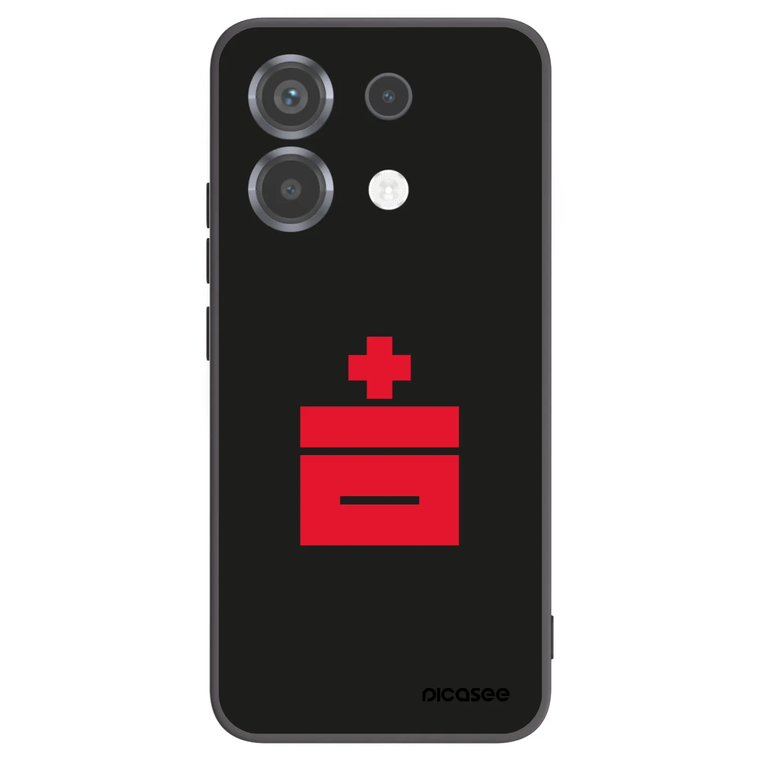 Picasee silikonový černý obal pro Xiaomi Poco X6 - Le Plastenciaga