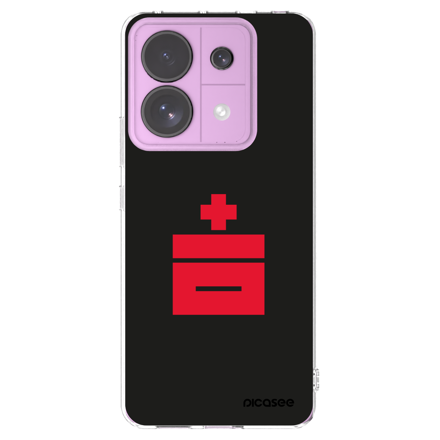 Picasee silikonový průhledný obal pro Xiaomi Redmi Note 13 Pro 5G - Le Plastenciaga