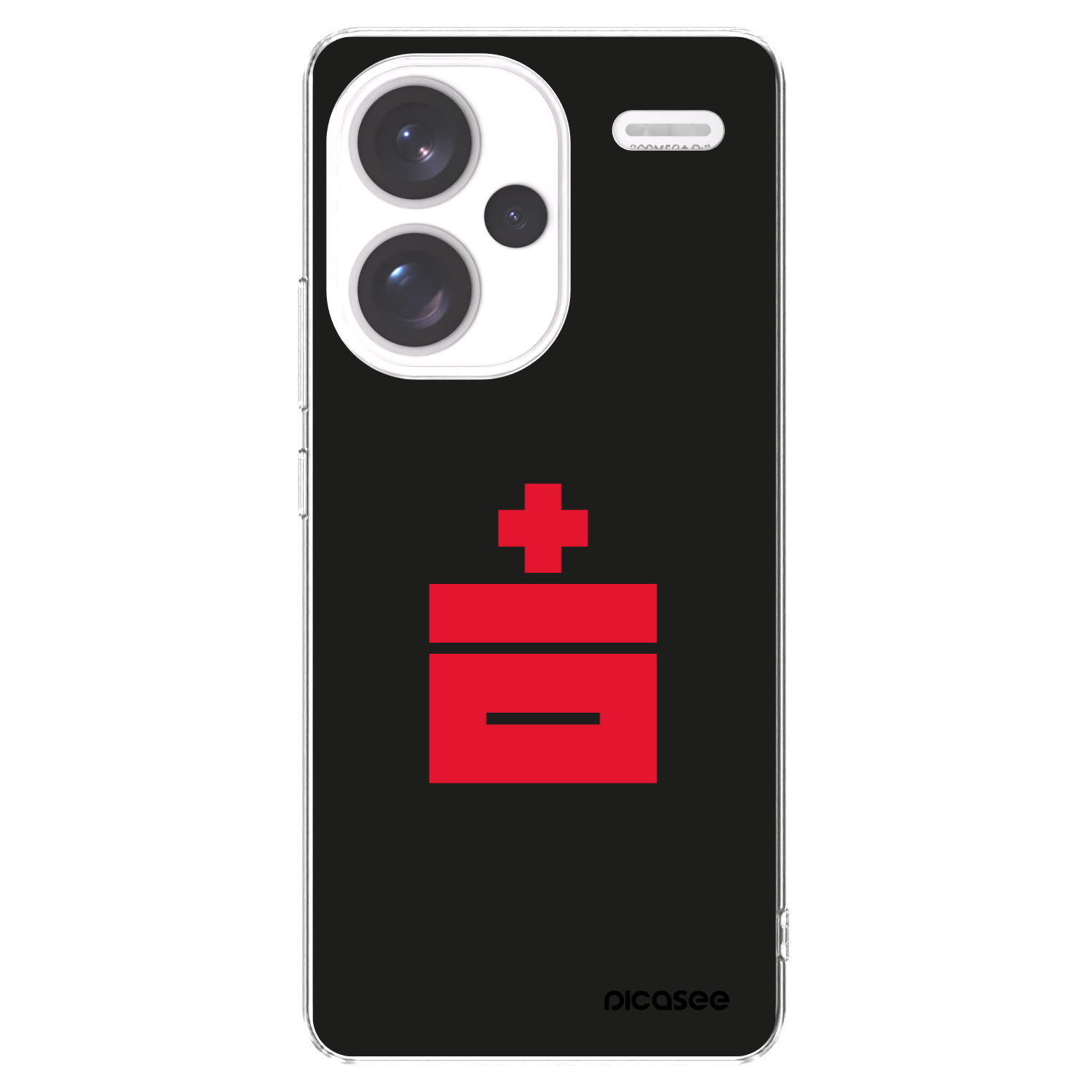 Picasee silikonový průhledný obal pro Xiaomi Redmi Note 13 Pro+ 5G - Le Plastenciaga