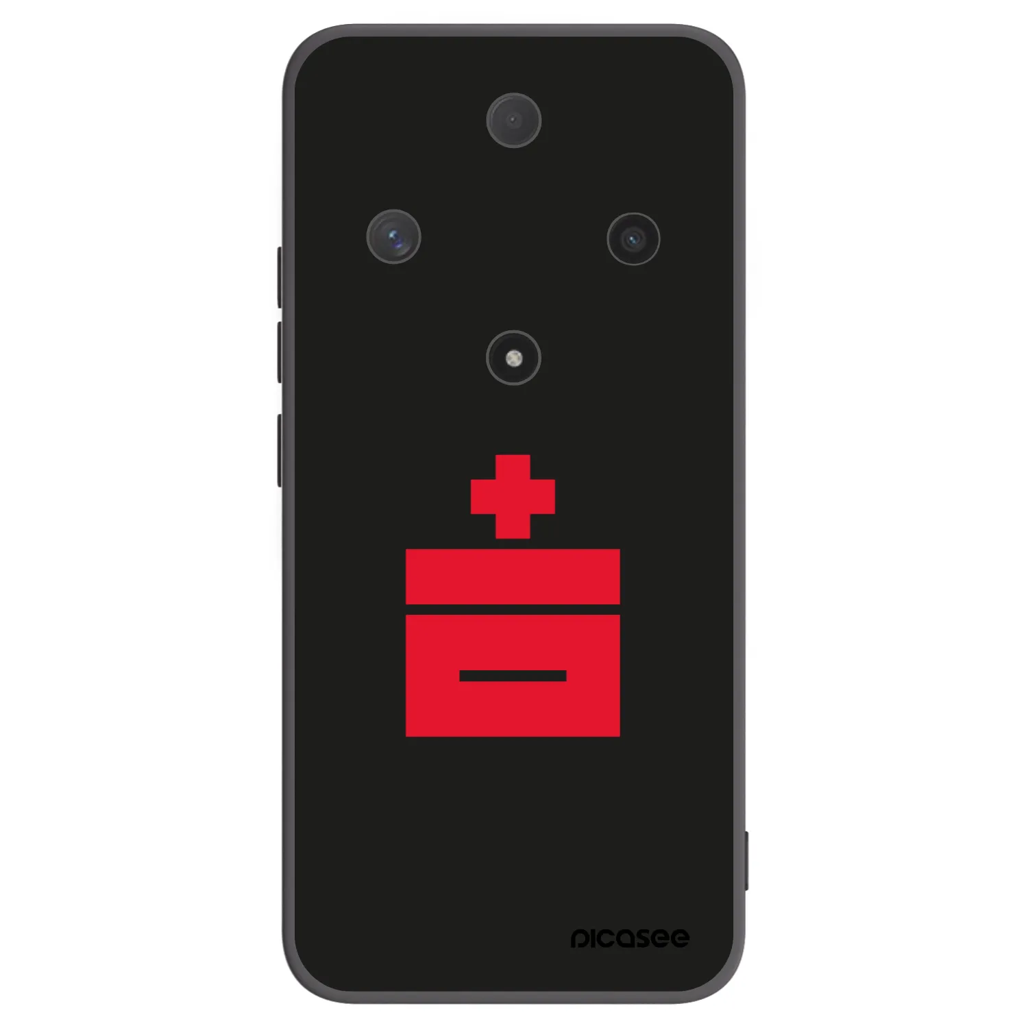 Picasee silikonový černý obal pro Honor Magic6 Lite 5G - Le Plastenciaga