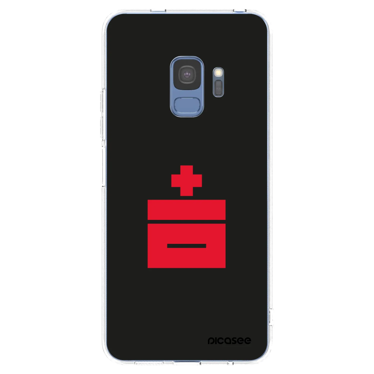 Picasee silikonový průhledný obal pro Samsung Galaxy S9 G960F - Le Plastenciaga