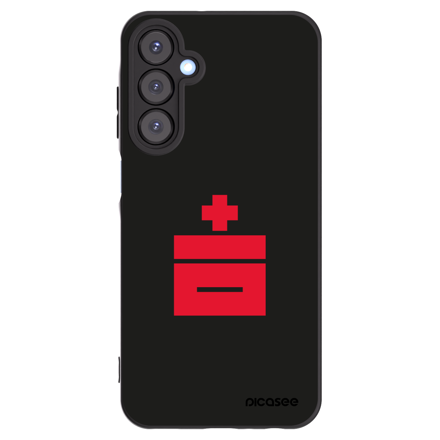 Picasee silikonový černý obal pro Samsung Galaxy A25 A256B 5G - Le Plastenciaga