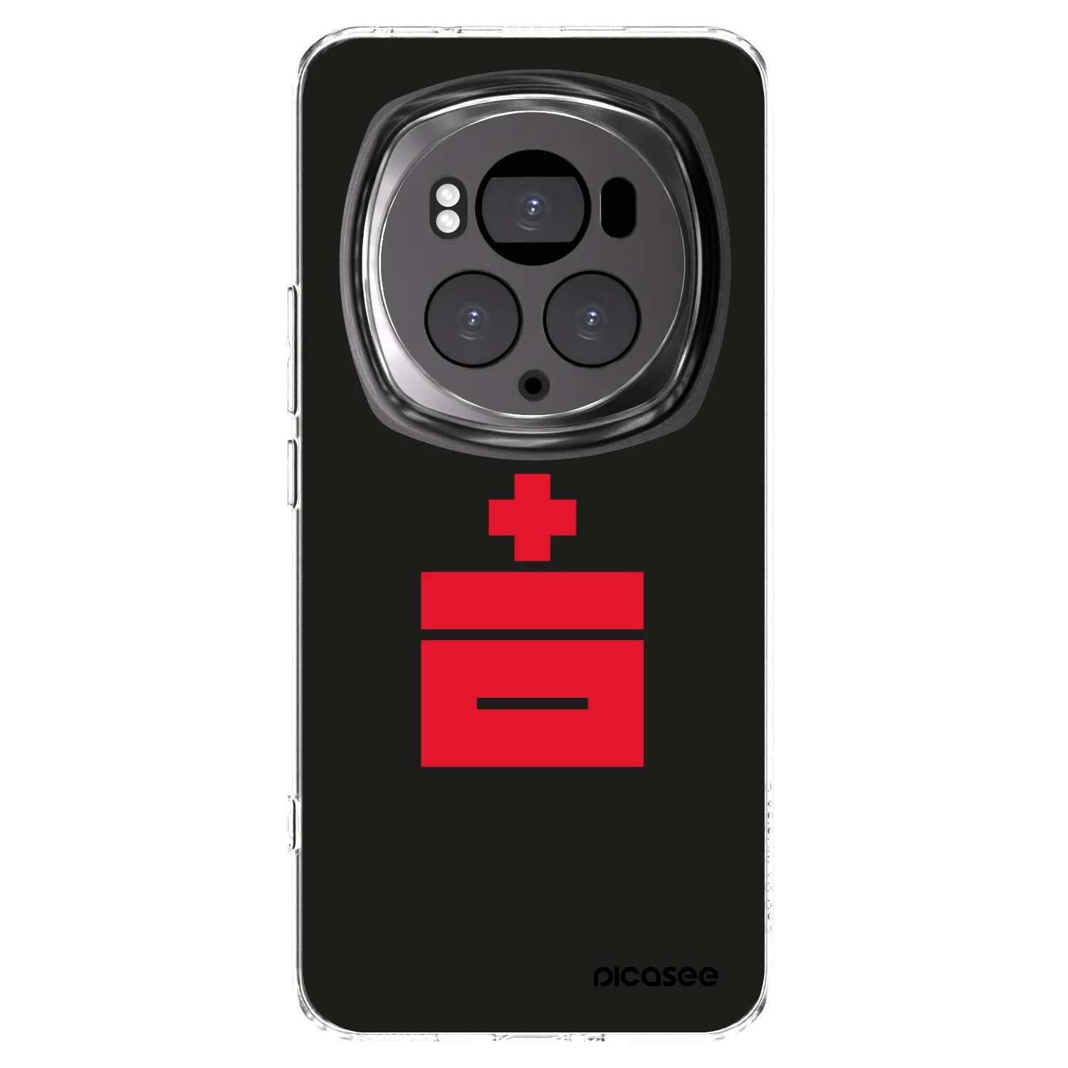 Picasee silikonový průhledný obal pro Honor Magic6 Pro - Le Plastenciaga