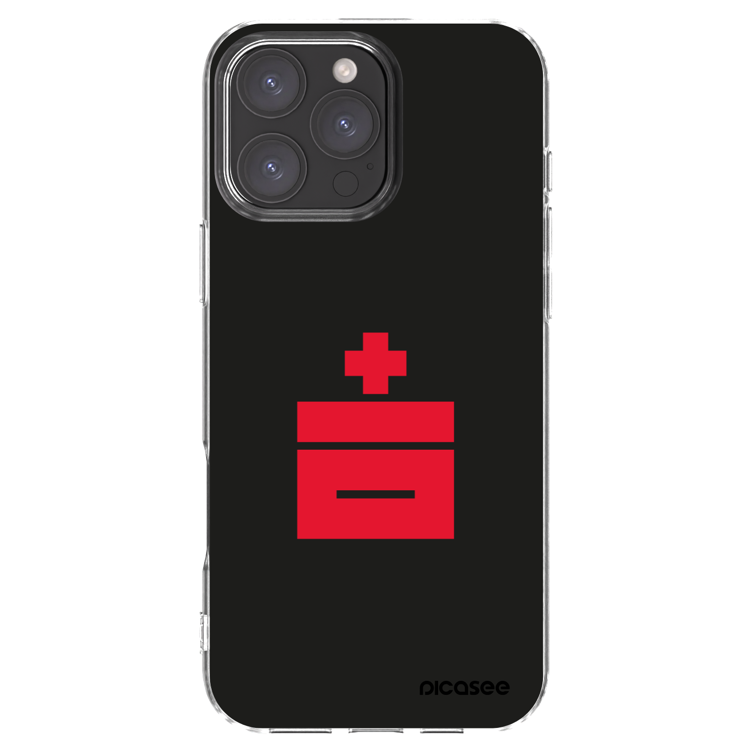 Picasee silikonový průhledný obal pro Apple iPhone 16 Pro Max - Le Plastenciaga