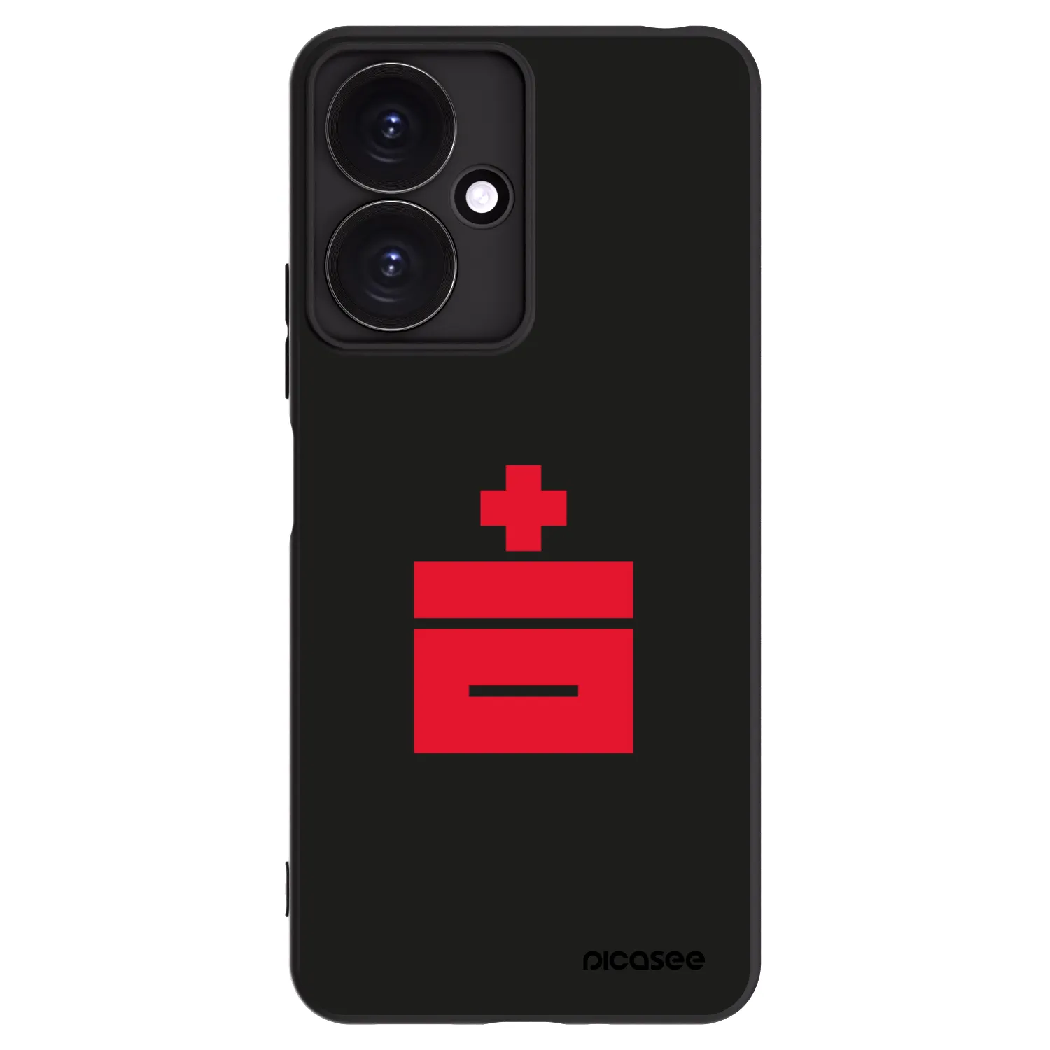 Picasee silikonový černý obal pro Xiaomi Redmi 13C 5G - Le Plastenciaga