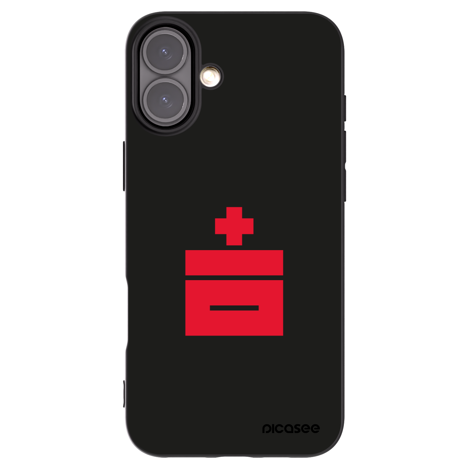 Picasee silikonový černý obal pro Apple iPhone 16 Plus - Le Plastenciaga