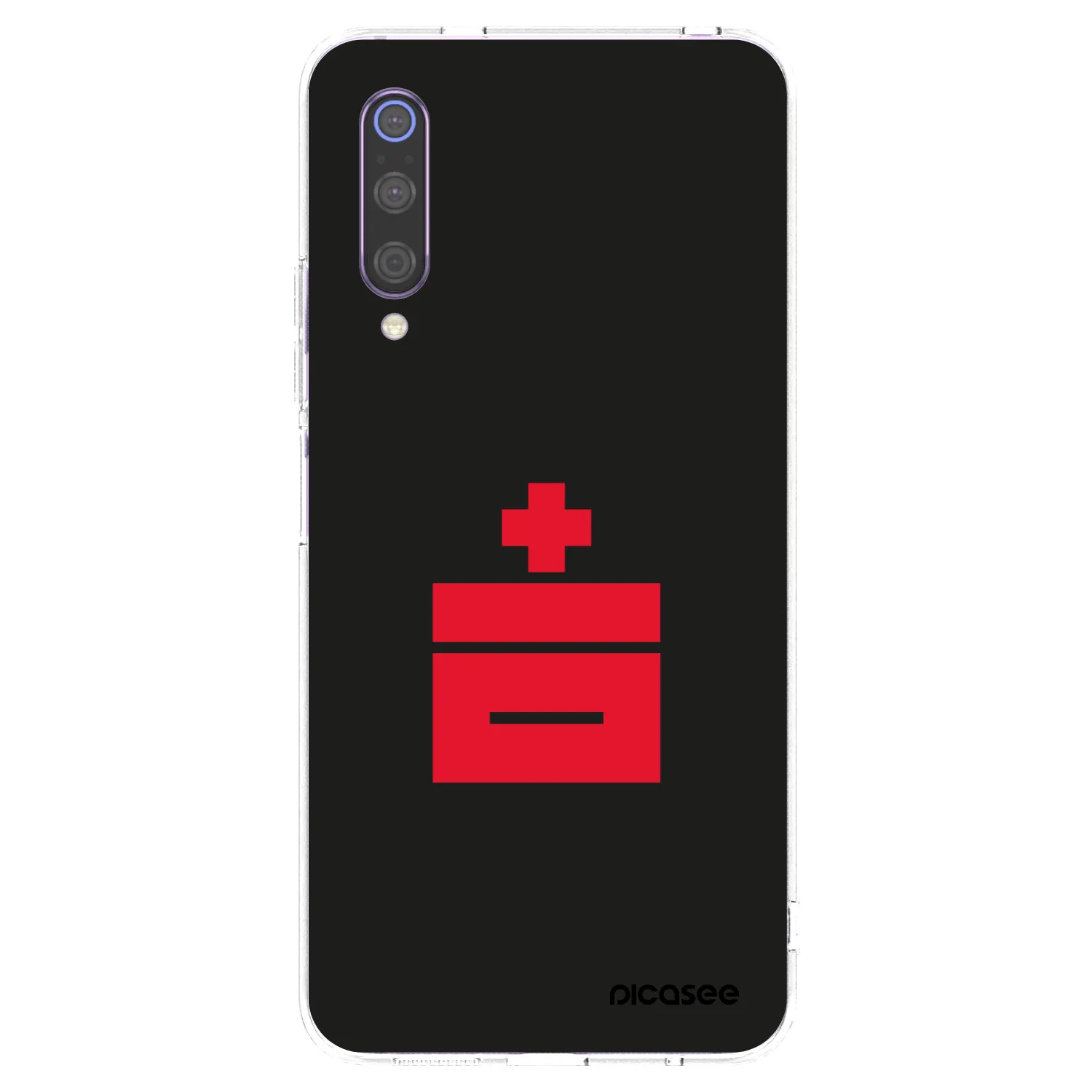 Picasee silikonový průhledný obal pro Xiaomi Mi 9 - Le Plastenciaga