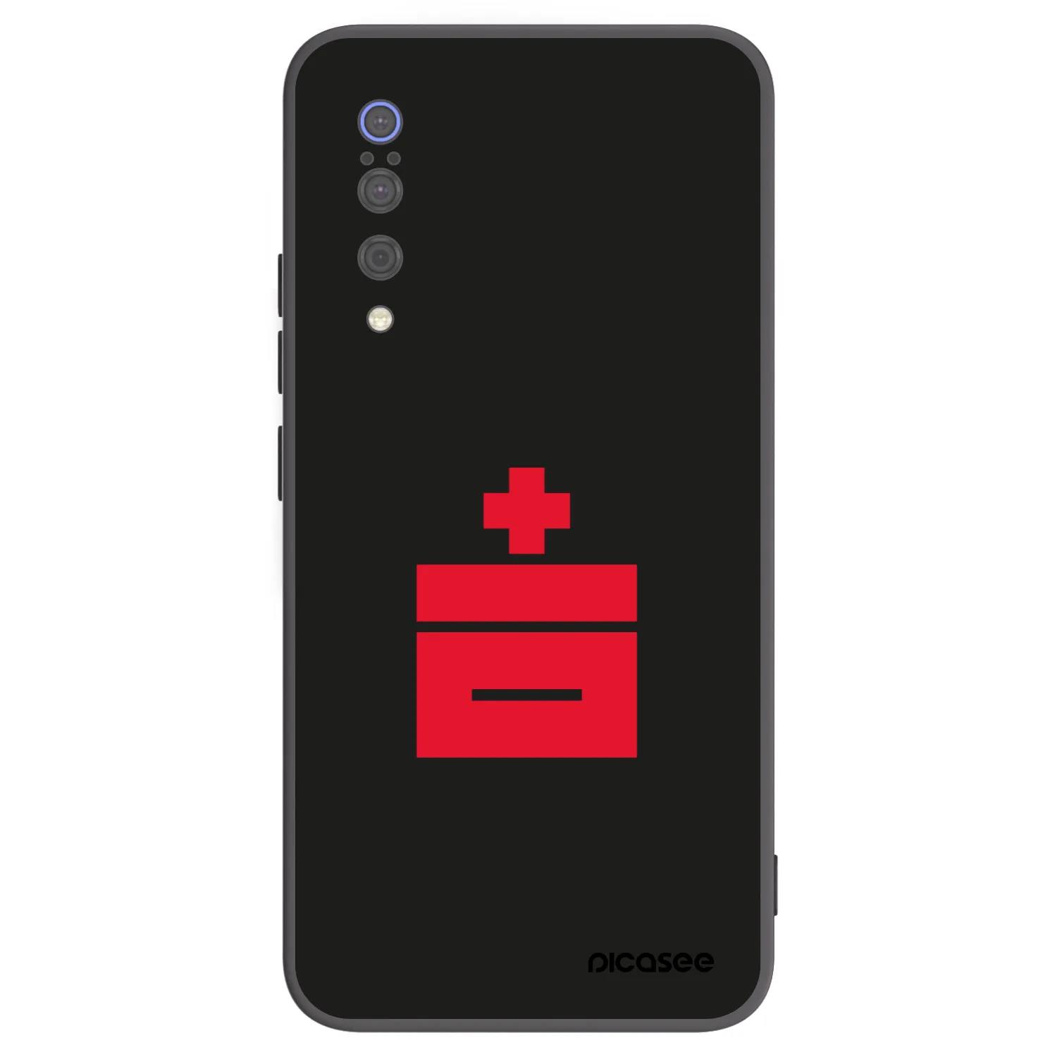 Picasee silikonový černý obal pro Xiaomi Mi 9 - Le Plastenciaga