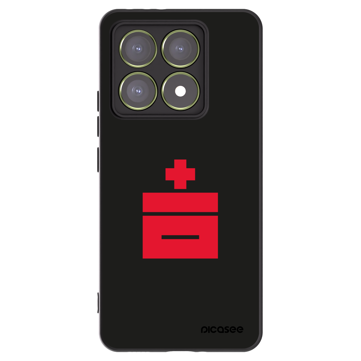 Picasee silikonový černý obal pro Xiaomi 14T - Le Plastenciaga
