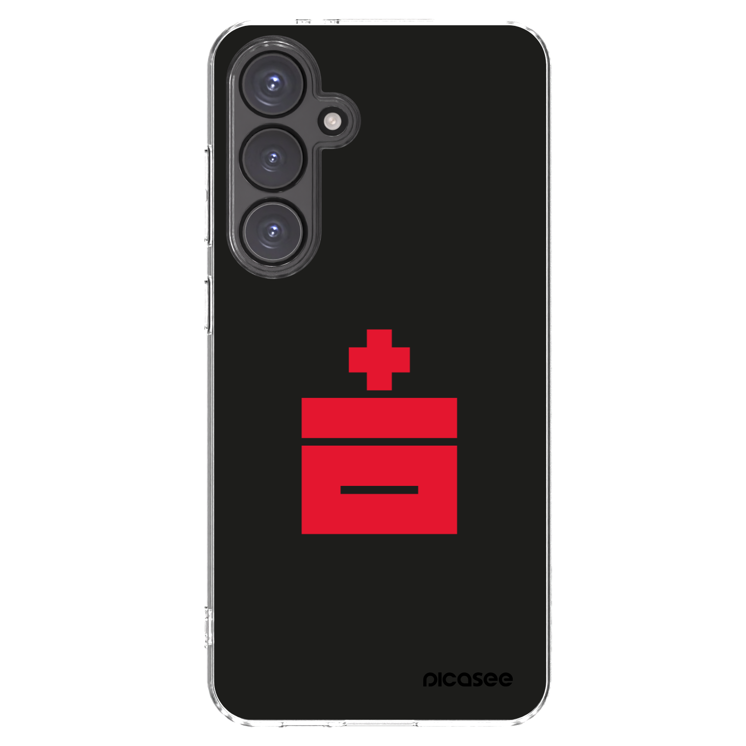 Picasee silikonový průhledný obal pro Samsung Galaxy S24 FE S721B - Le Plastenciaga