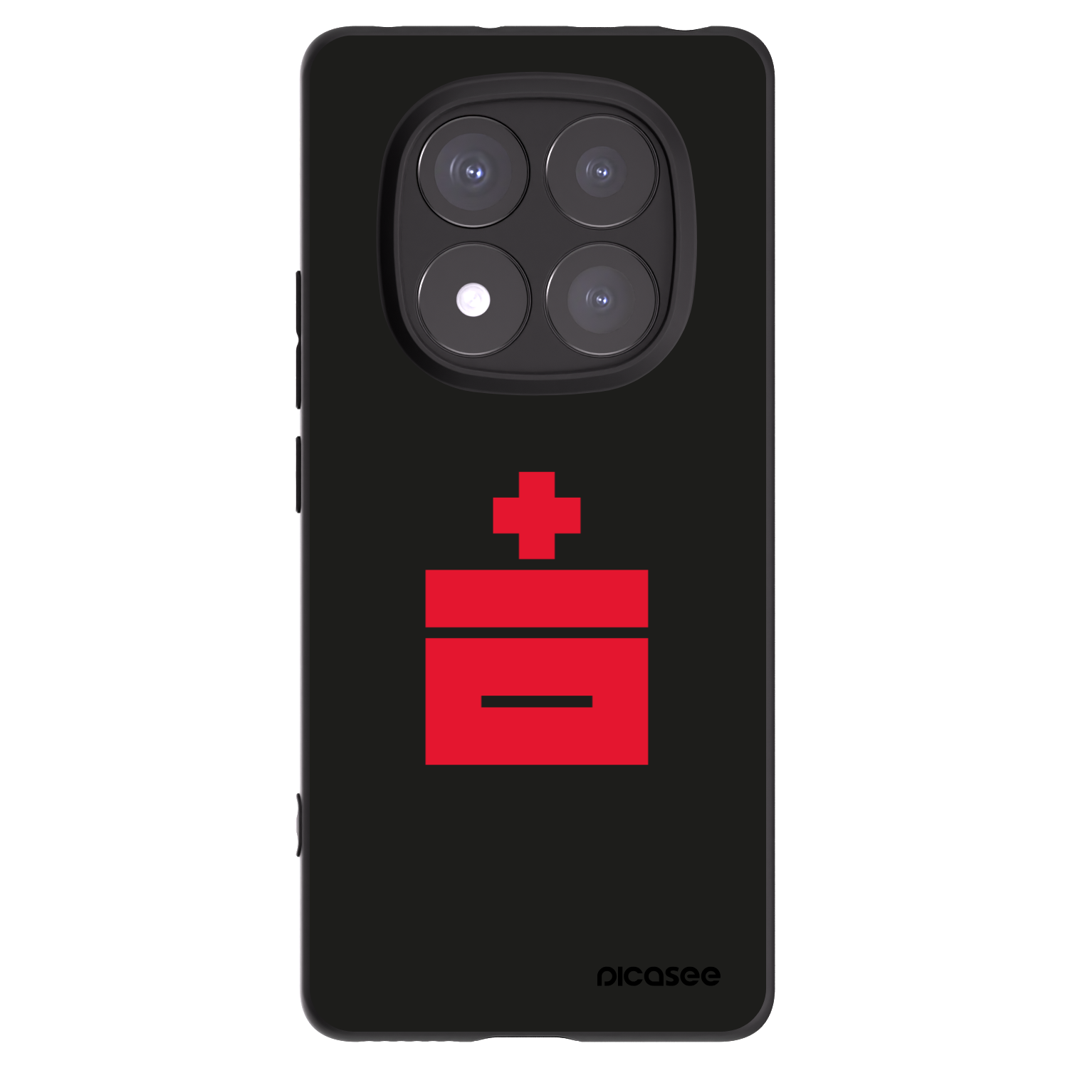 Picasee silikonový černý obal pro Xiaomi Redmi Note 14 Pro 5G - Le Plastenciaga