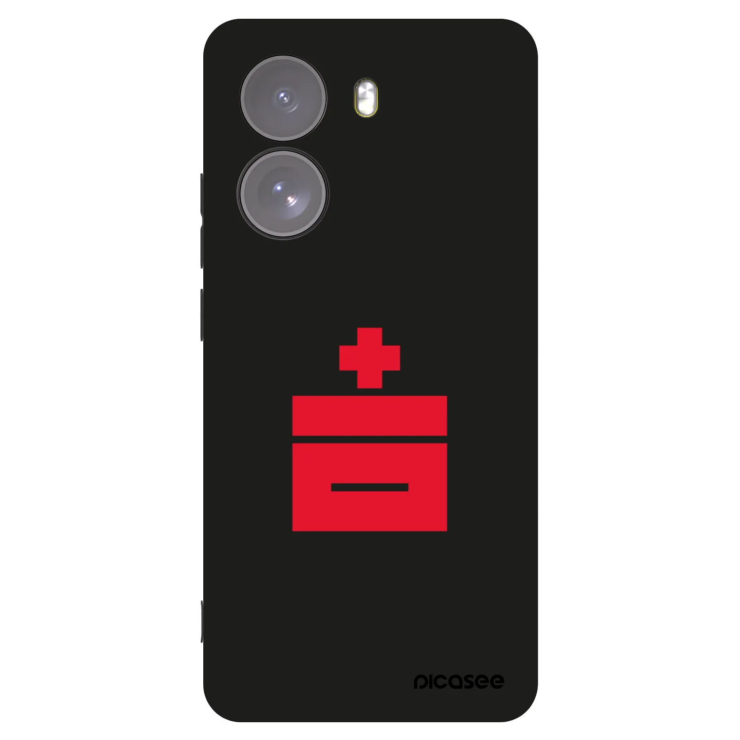 Picasee silikonový černý obal pro Xiaomi Poco X7 - Le Plastenciaga