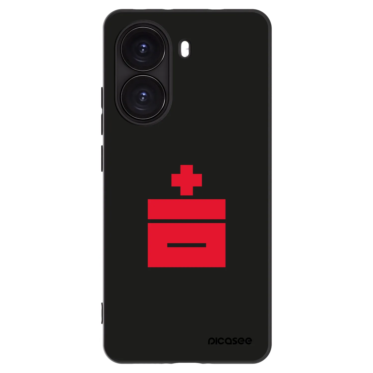 Picasee silikonový černý obal pro Xiaomi Poco X7 Pro 5G - Le Plastenciaga