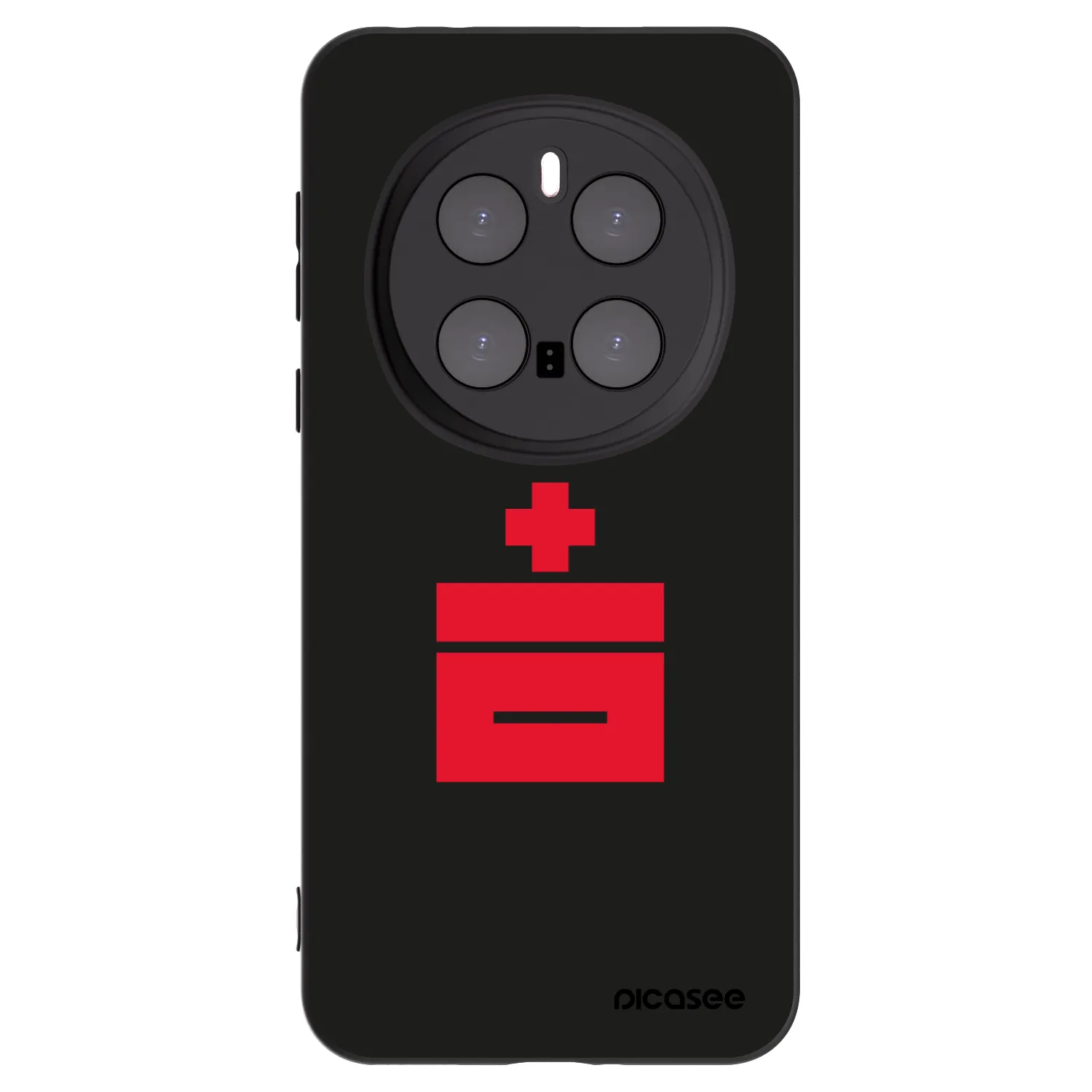 Picasee silikonový černý obal pro Honor Magic7 Pro 5G - Le Plastenciaga