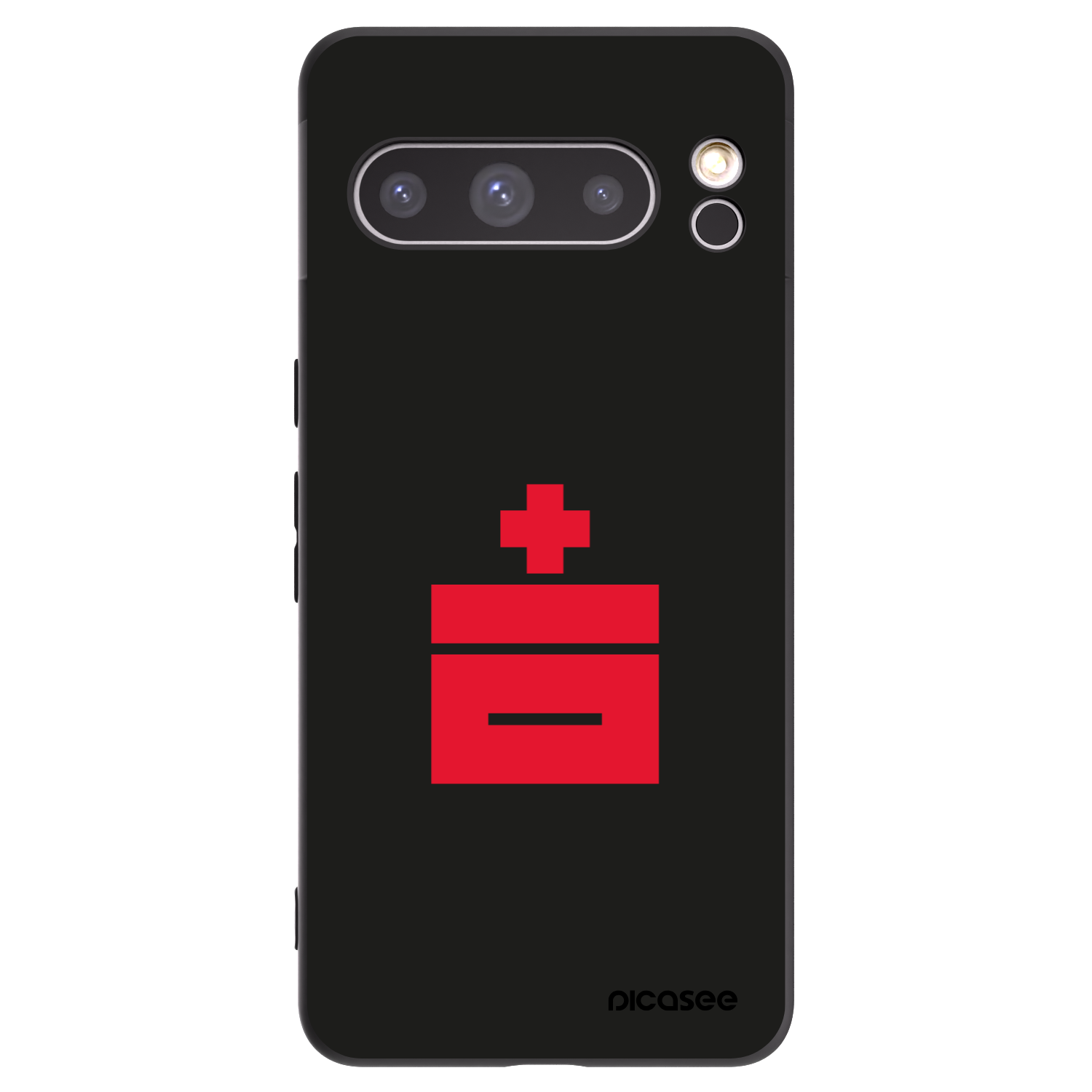 Picasee silikonový černý obal pro Google Pixel 8 Pro - Le Plastenciaga