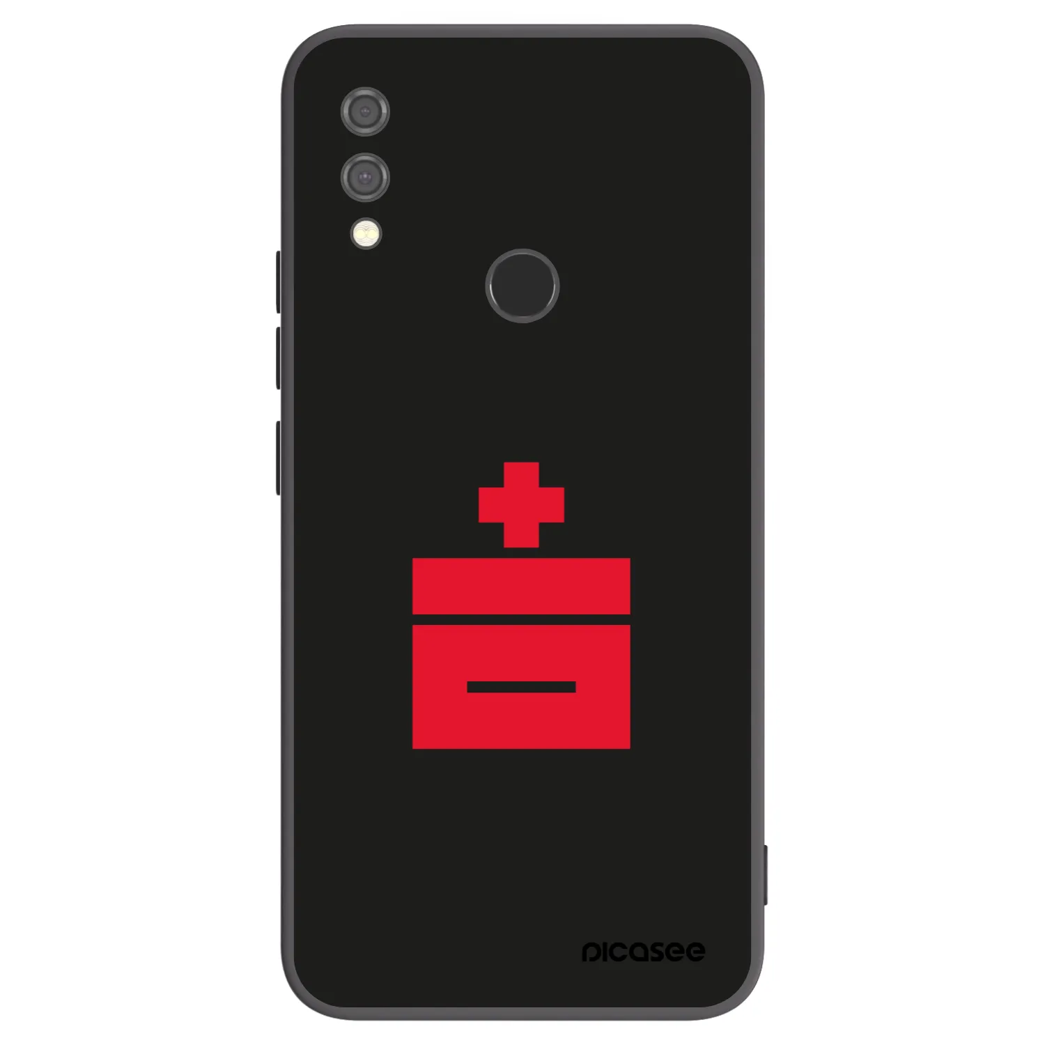 Picasee silikonový černý obal pro Xiaomi Redmi Note 7 - Le Plastenciaga