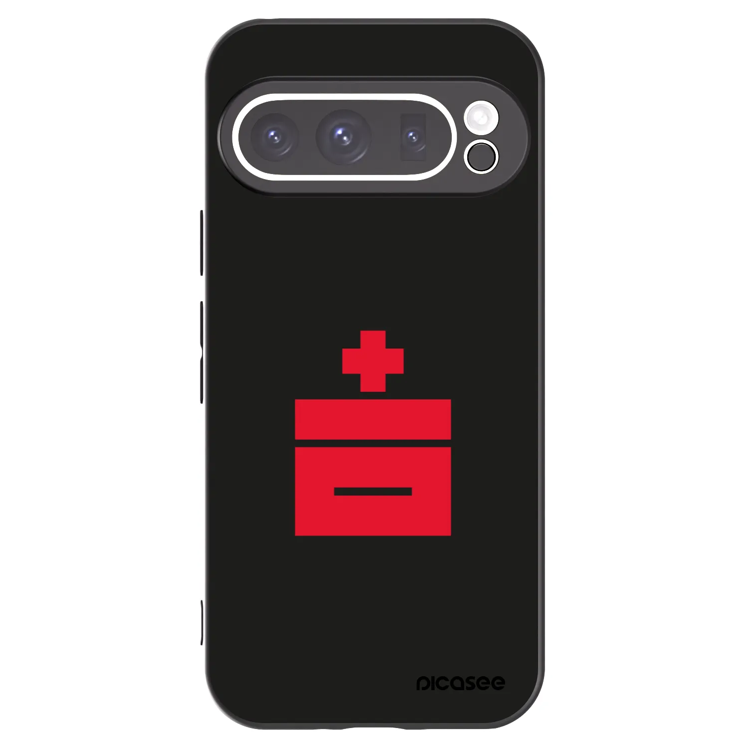 Picasee silikonový černý obal pro Google Pixel 9 Pro - Le Plastenciaga