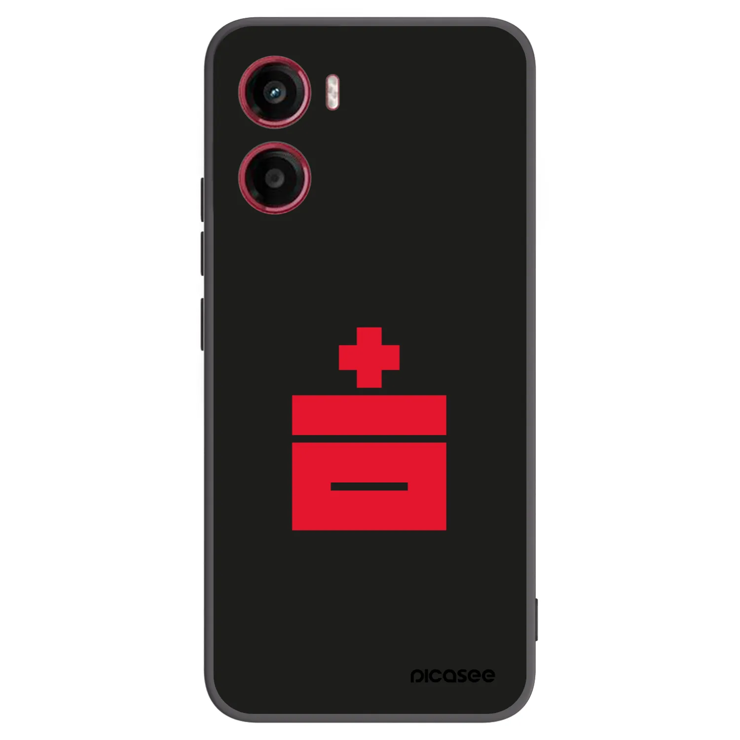 Picasee silikonový černý obal pro Motorola Moto G05 - Le Plastenciaga