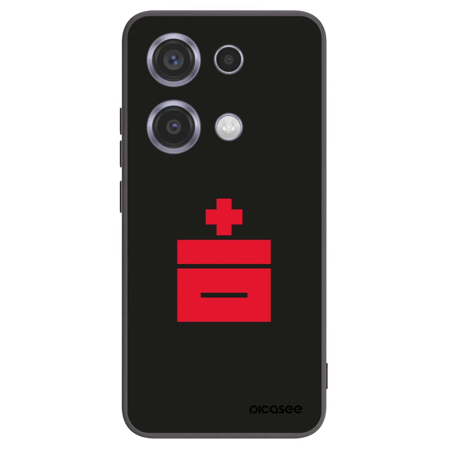 Picasee silikonový černý obal pro Xiaomi Redmi Note 14S - Le Plastenciaga