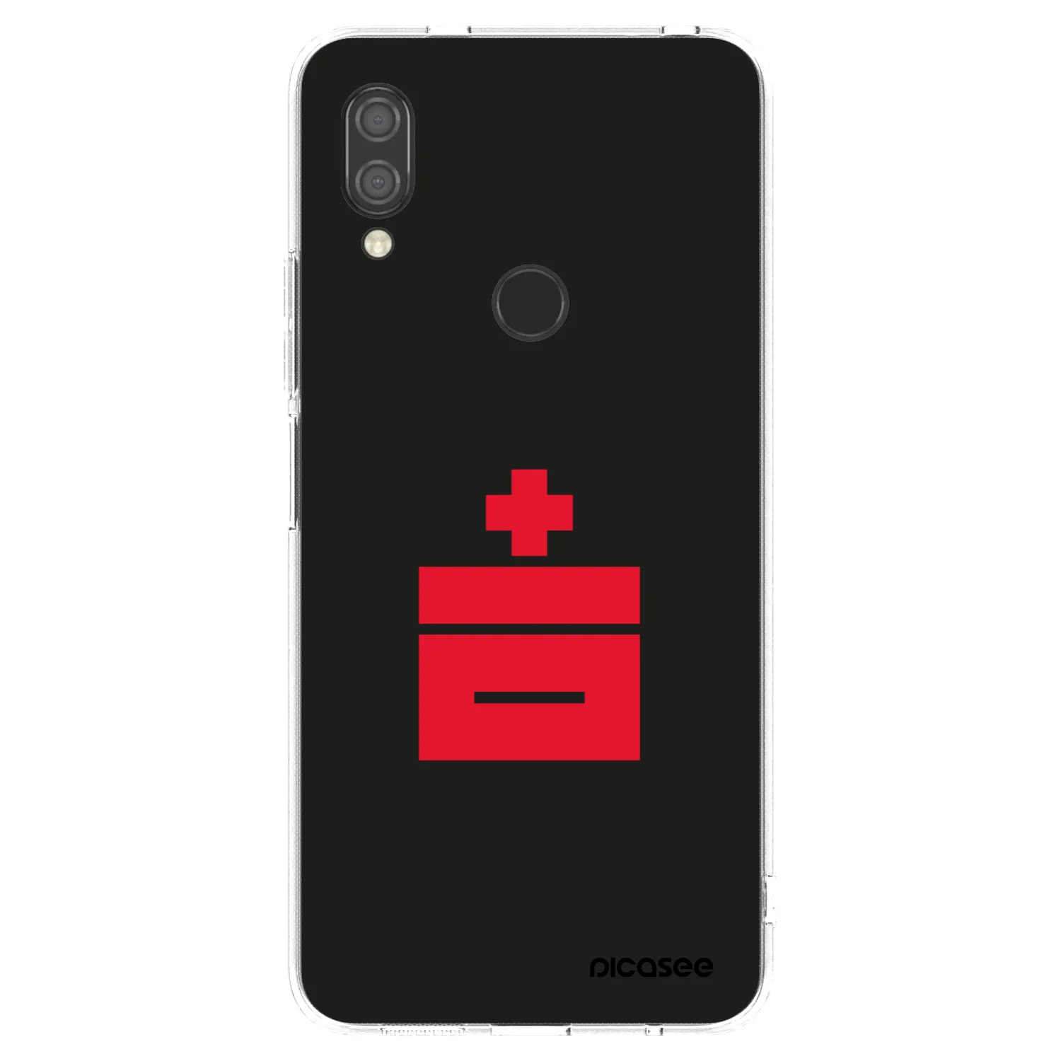 Picasee silikonový průhledný obal pro Xiaomi Redmi 7 - Le Plastenciaga