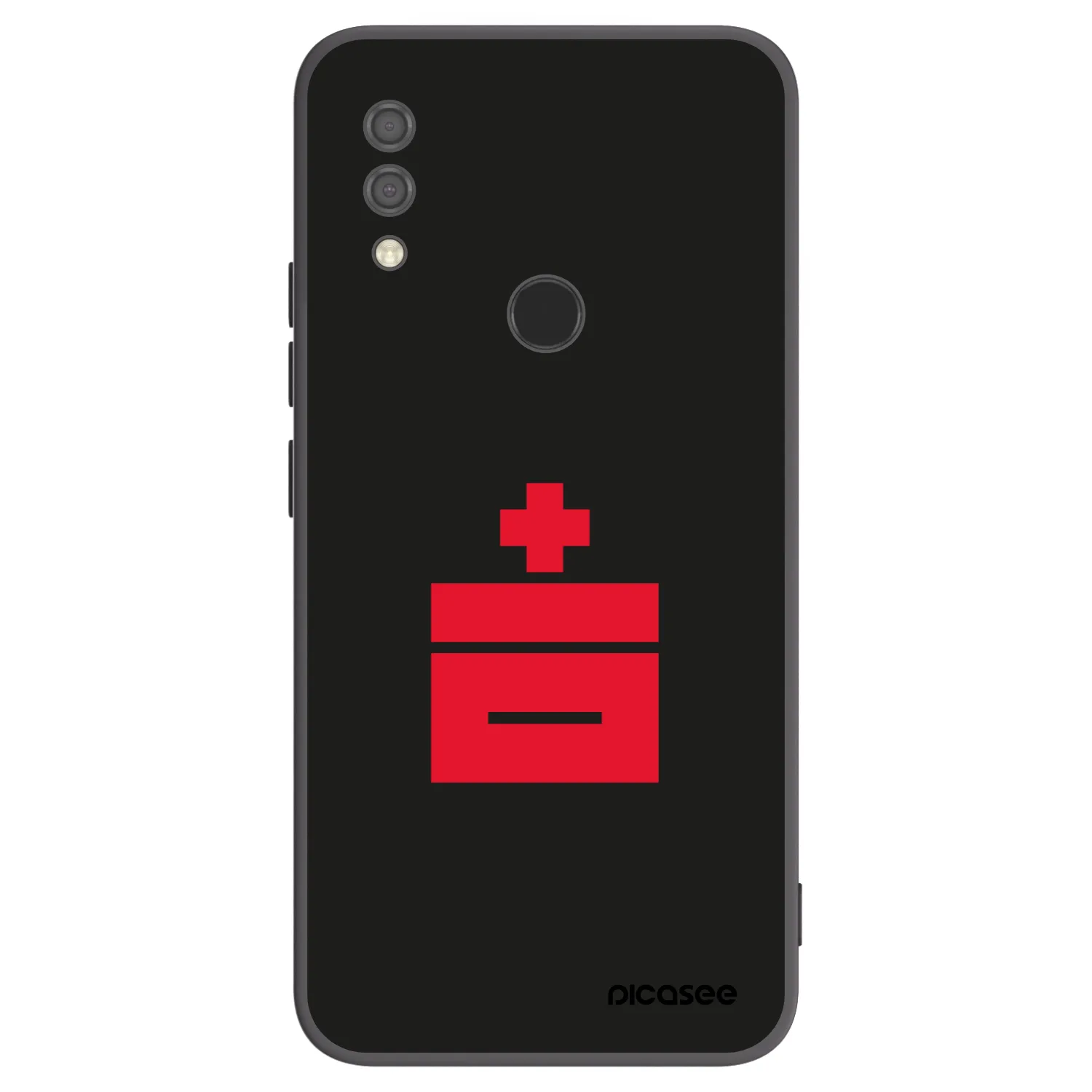 Picasee silikonový černý obal pro Xiaomi Redmi 7 - Le Plastenciaga