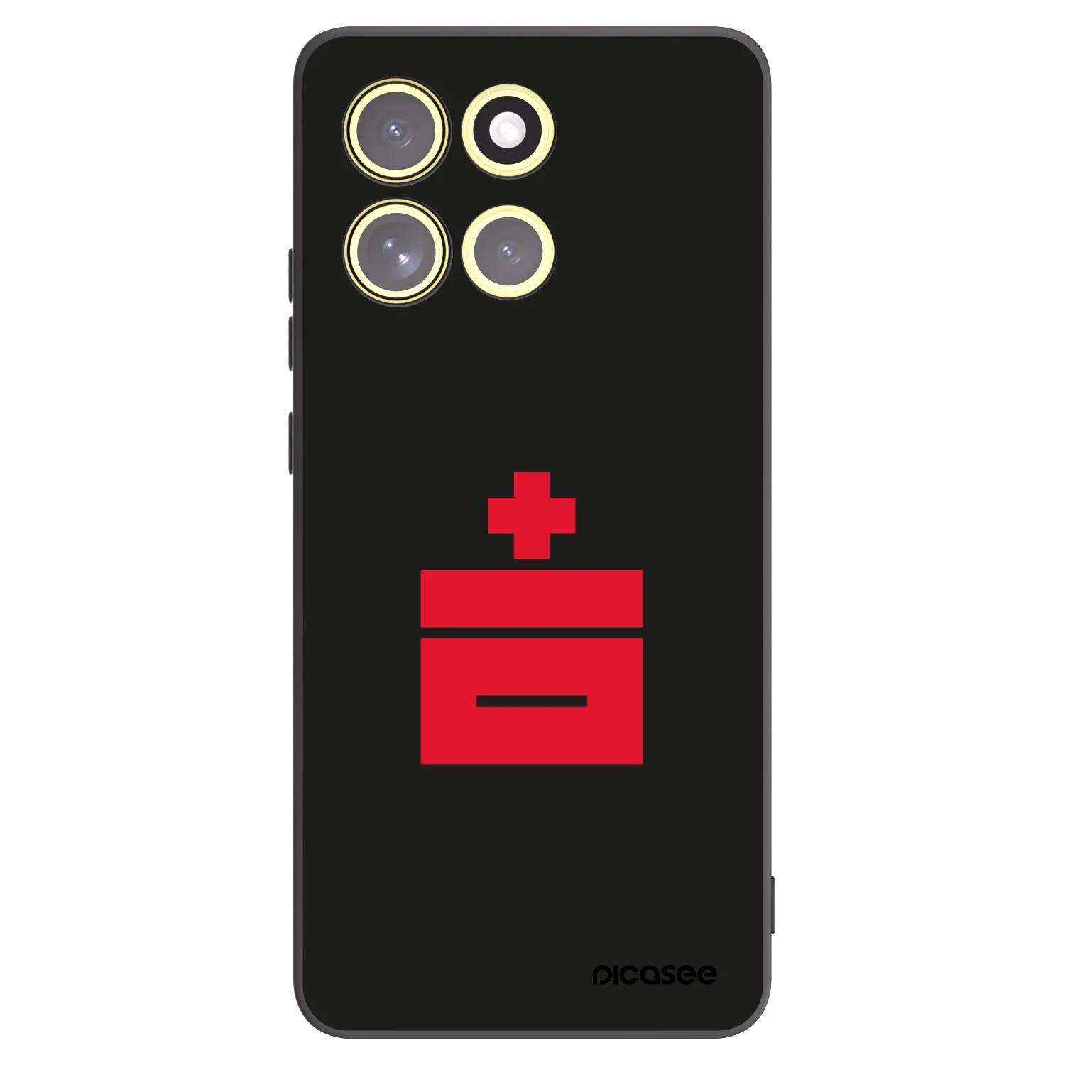 Picasee silikonový černý obal pro Motorola Moto G86 5G - Le Plastenciaga