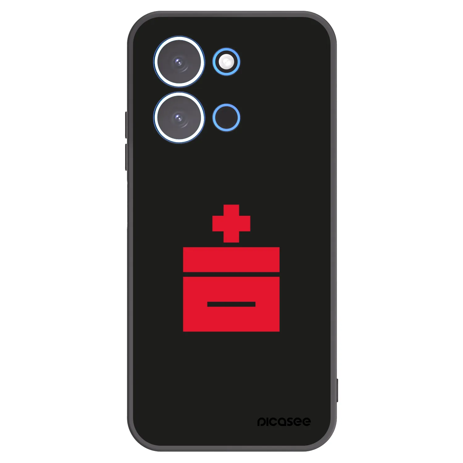 Picasee silikonový černý obal pro Xiaomi Redmi 15C 4G - Le Plastenciaga