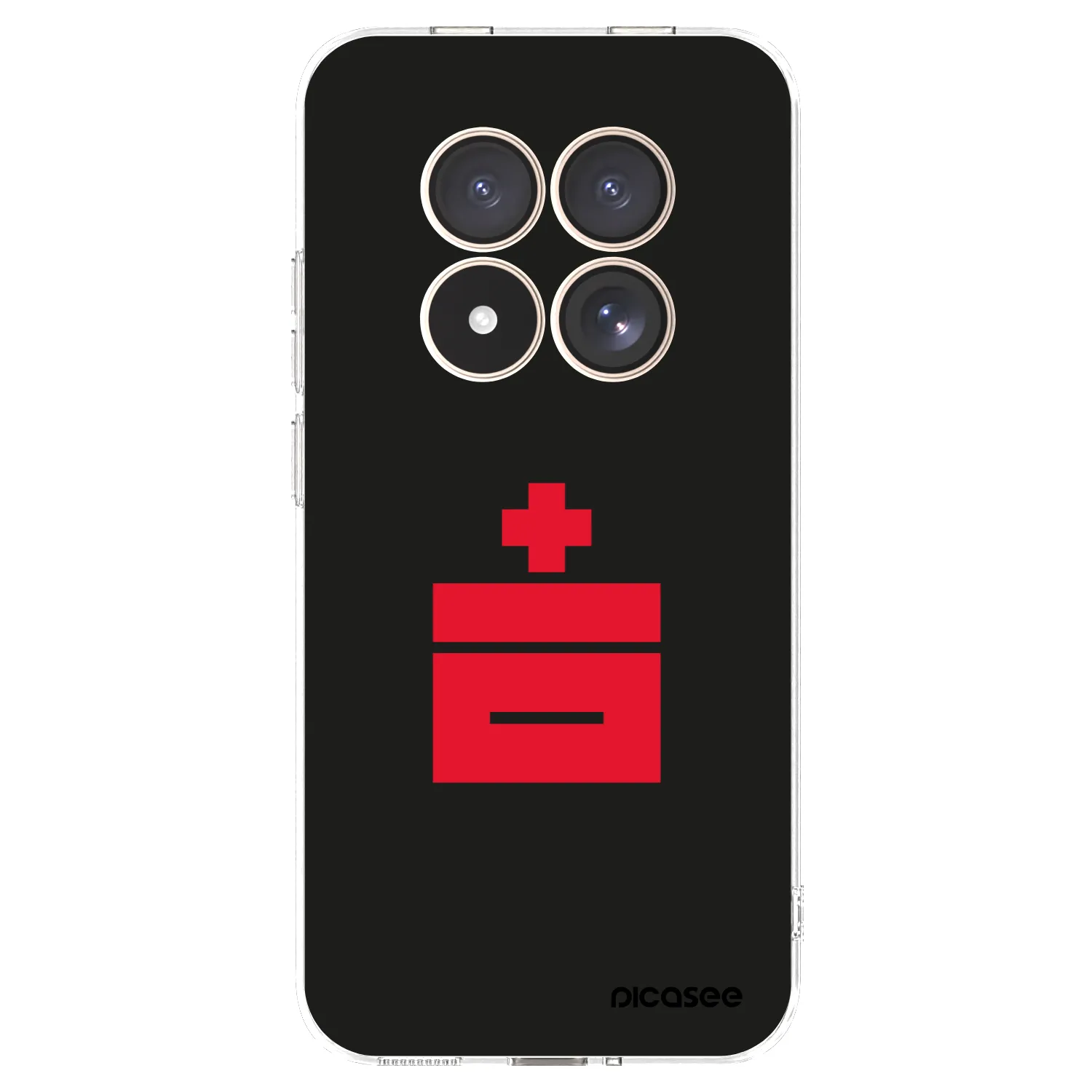 Picasee silikonový průhledný obal pro Xiaomi Redmi Note 15 Pro 4G - Le Plastenciaga