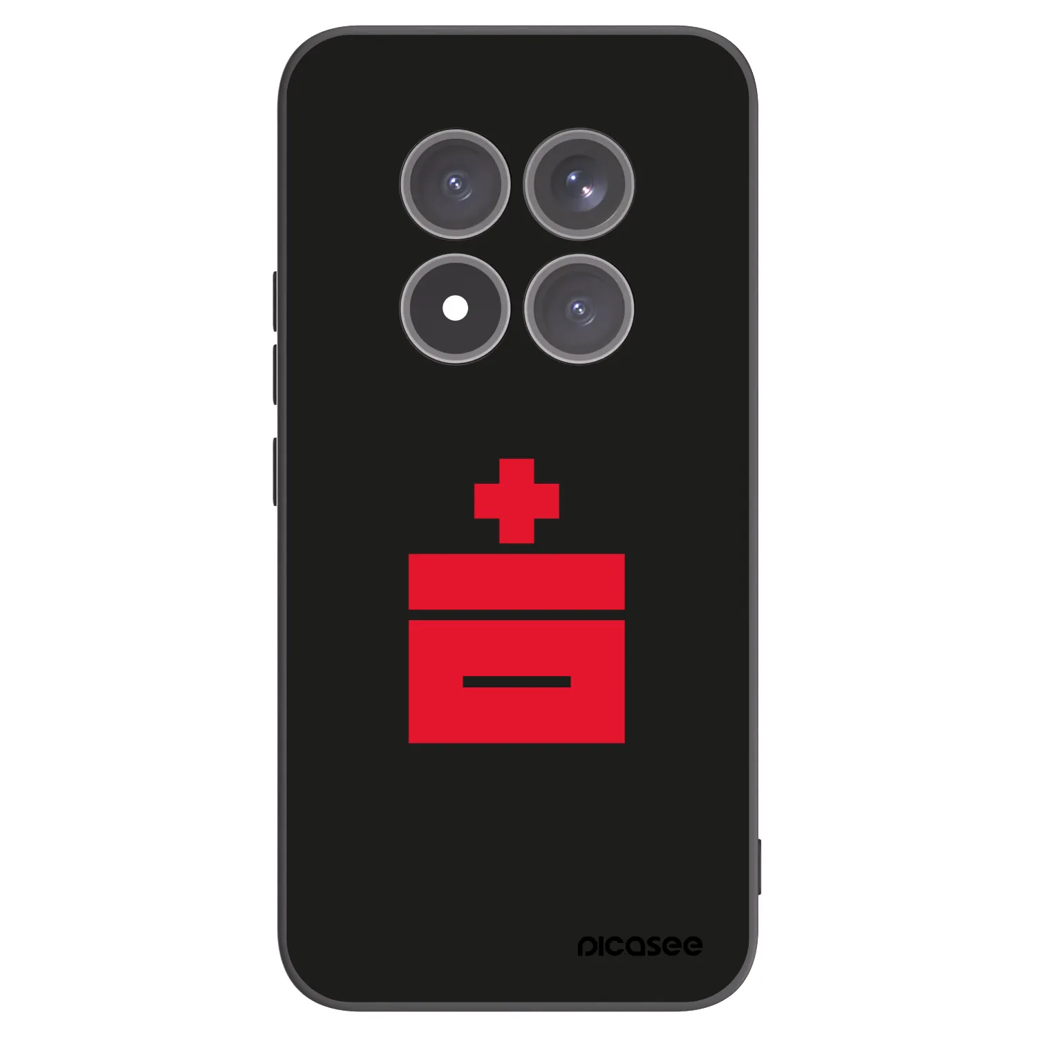 Picasee silikonový černý obal pro Xiaomi Redmi Note 15 Pro+ - Le Plastenciaga