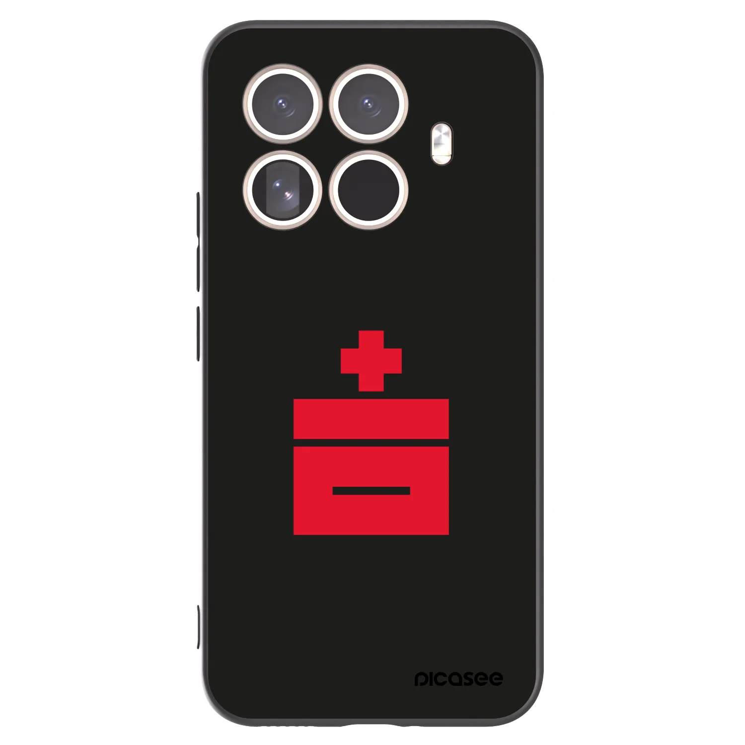 Picasee silikonový černý obal pro Xiaomi 15T Pro - Le Plastenciaga