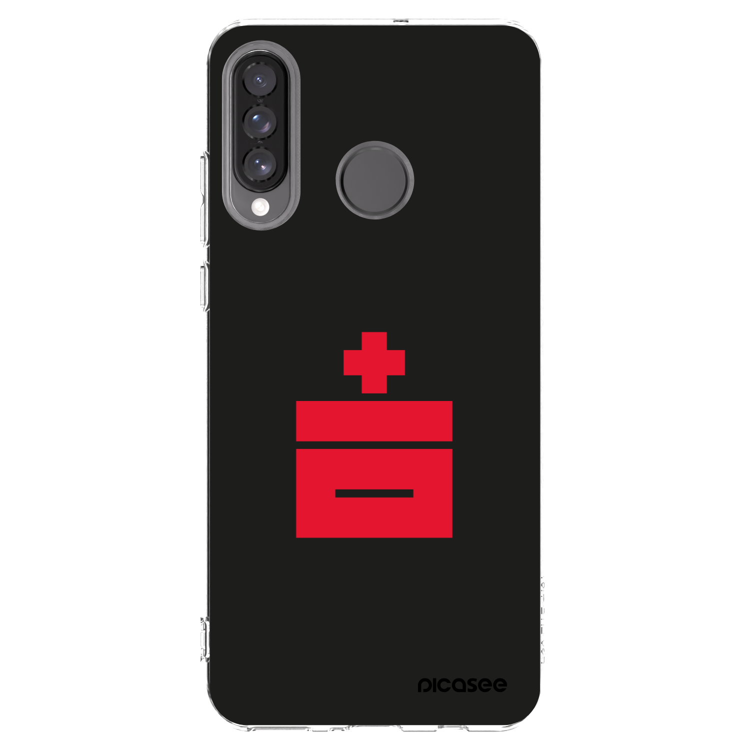 Picasee silikonový průhledný obal pro Huawei P30 Lite - Le Plastenciaga