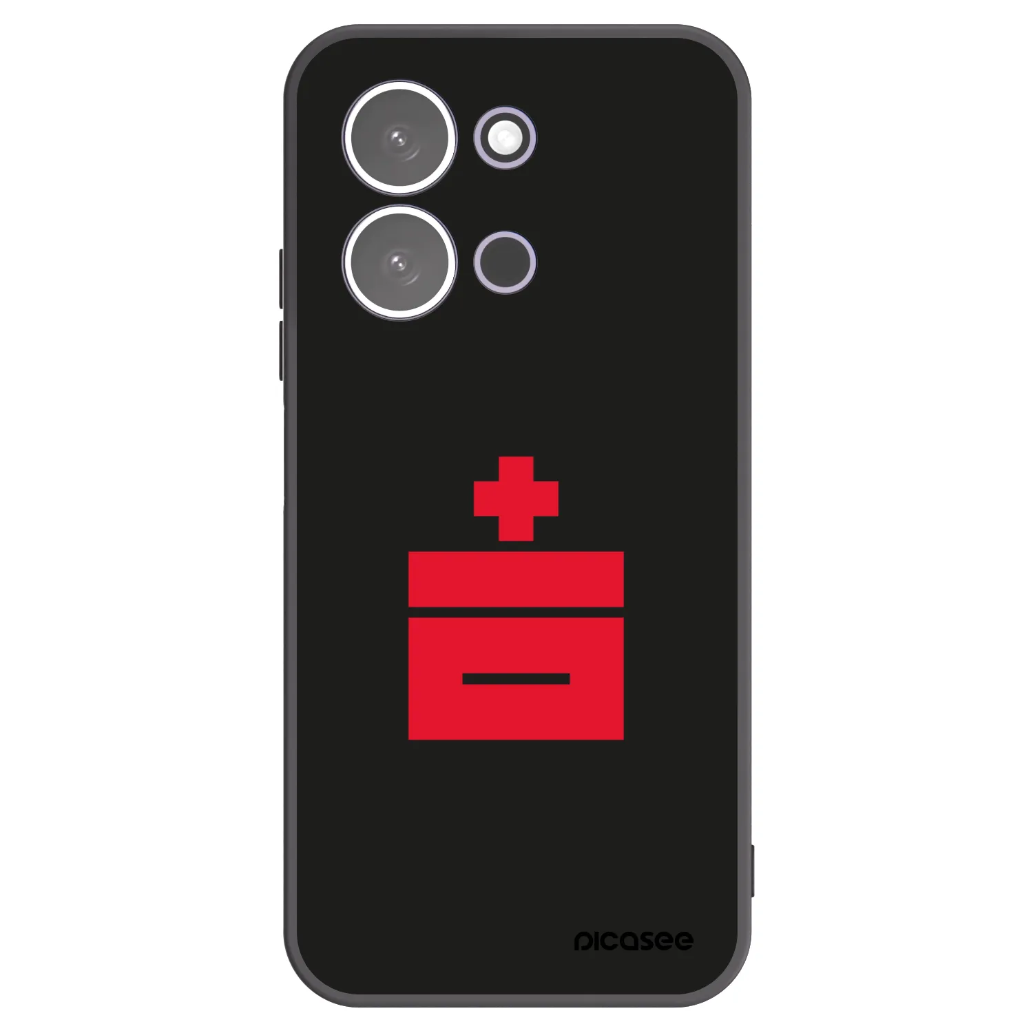 Picasee silikonový černý obal pro Xiaomi Redmi 15C 5G - Le Plastenciaga