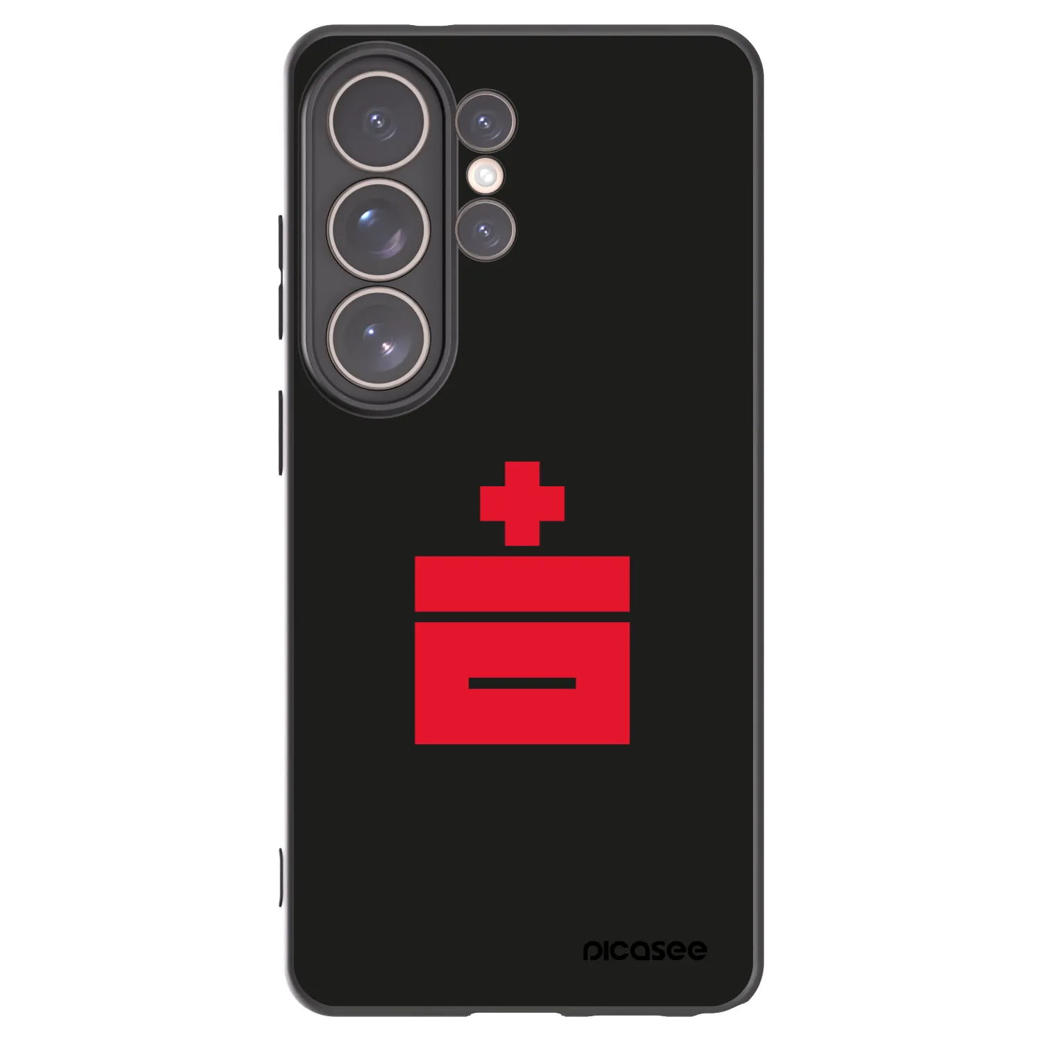 Picasee silikonový černý obal pro Samsung Galaxy S26 Ultra - Le Plastenciaga