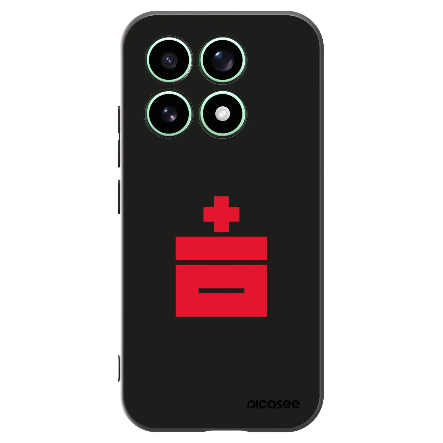 Picasee silikonový černý obal pro Xiaomi 17 - Le Plastenciaga