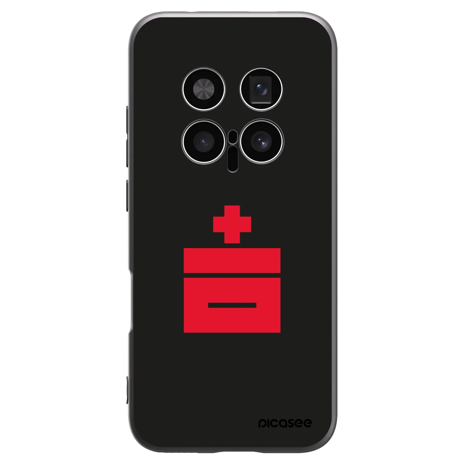 Picasee silikonový černý obal pro Honor Magic8 Pro 5G - Le Plastenciaga