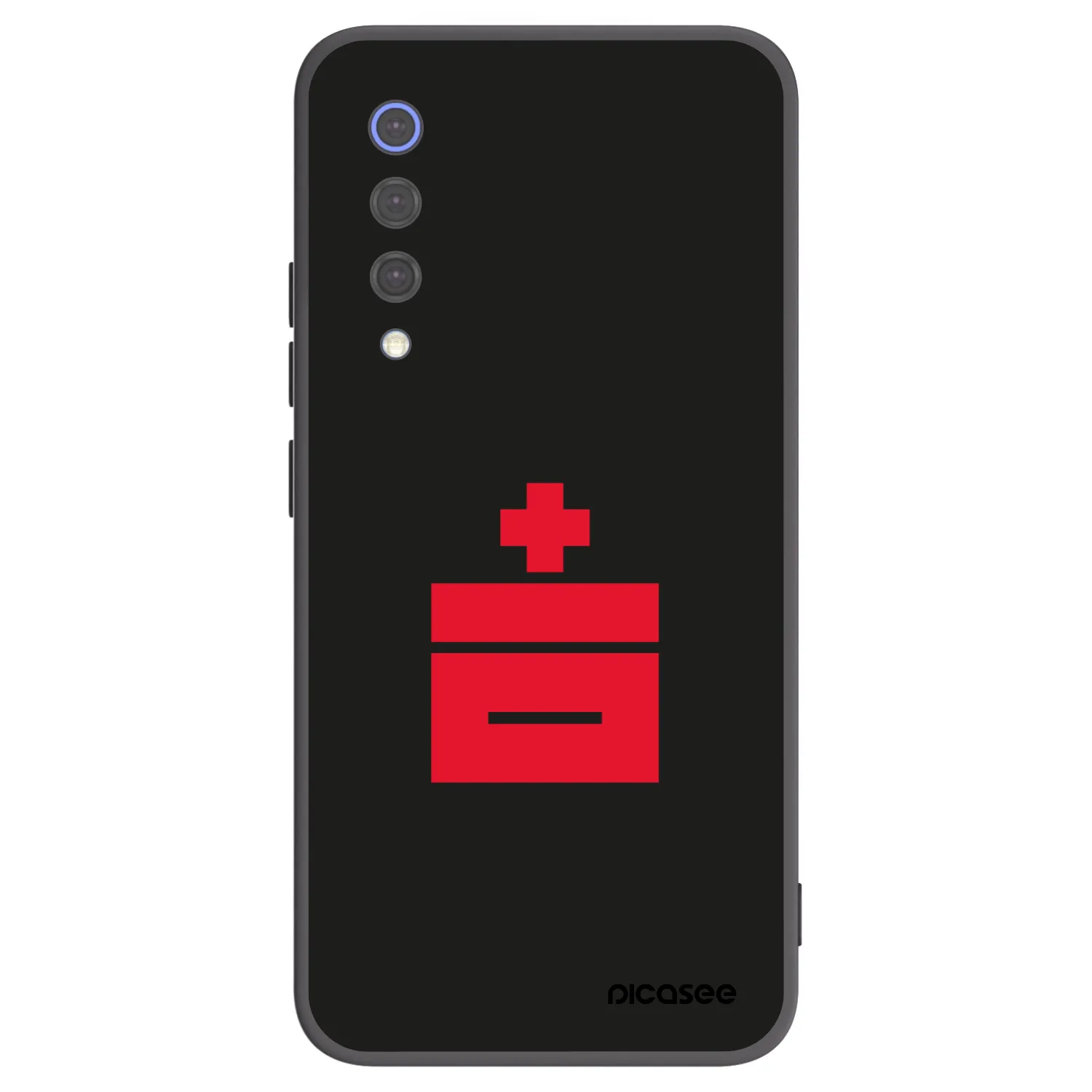 Picasee silikonový černý obal pro Xiaomi Mi 9 SE - Le Plastenciaga