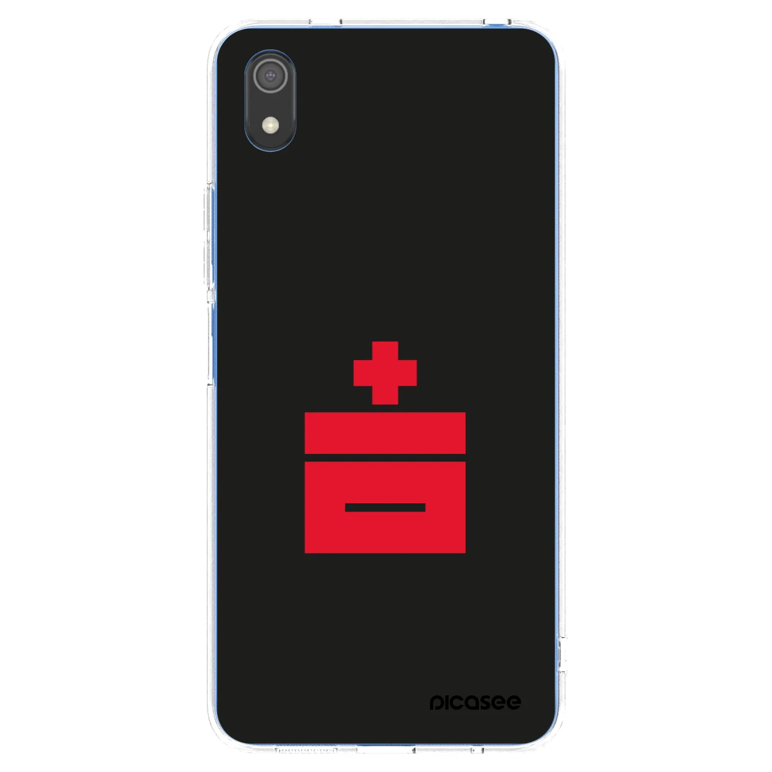 Picasee silikonový průhledný obal pro Xiaomi Redmi 7A - Le Plastenciaga