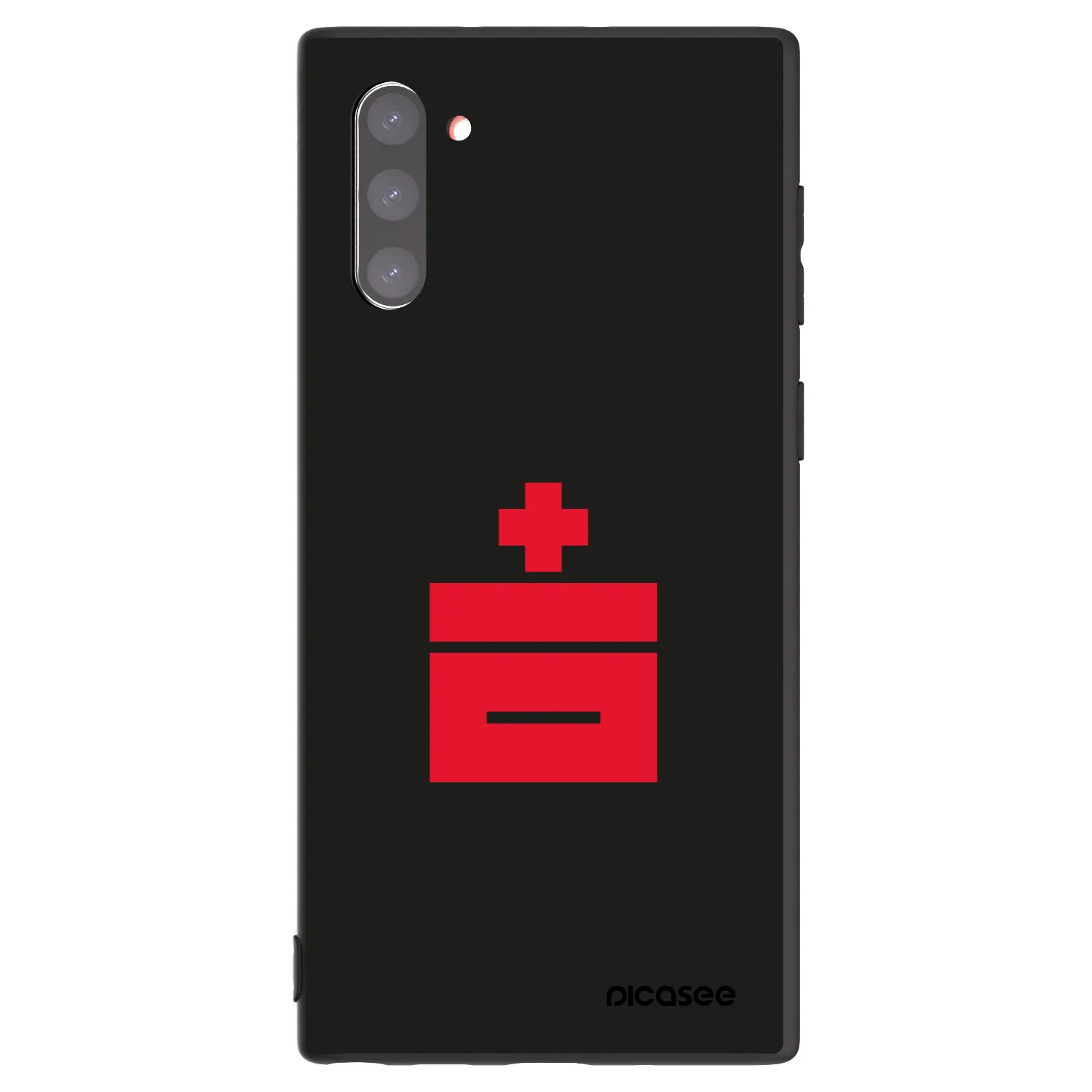 Picasee silikonový černý obal pro Samsung Galaxy Note 10 N970F - Le Plastenciaga