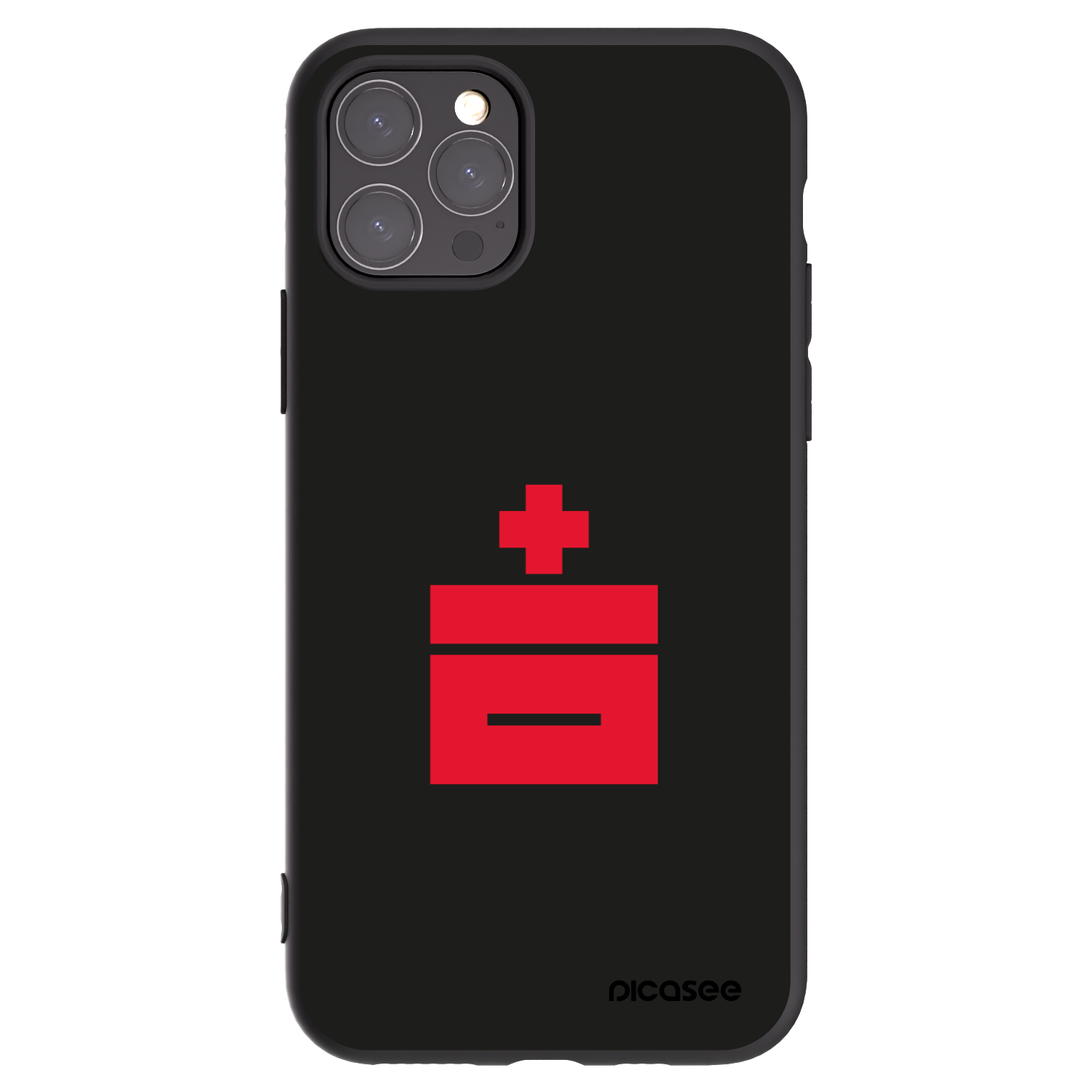 Picasee silikonový černý obal pro Apple iPhone 11 Pro - Le Plastenciaga